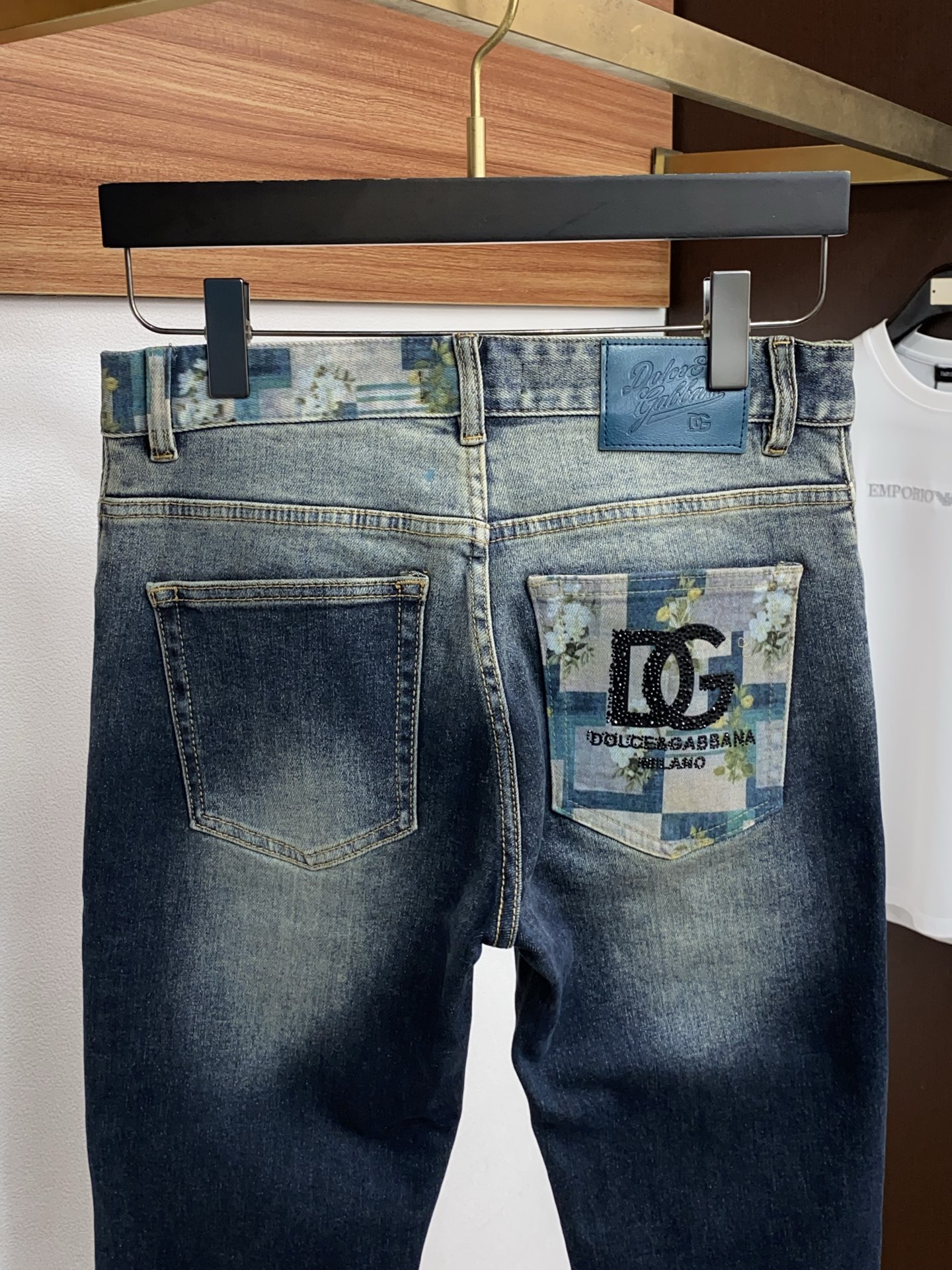 DG 26新款 市场独家订制进口丹宁牛仔面料 稀缺面料 超级舒服 工艺复杂四季款牛仔裤 针织牛从做旧 独
