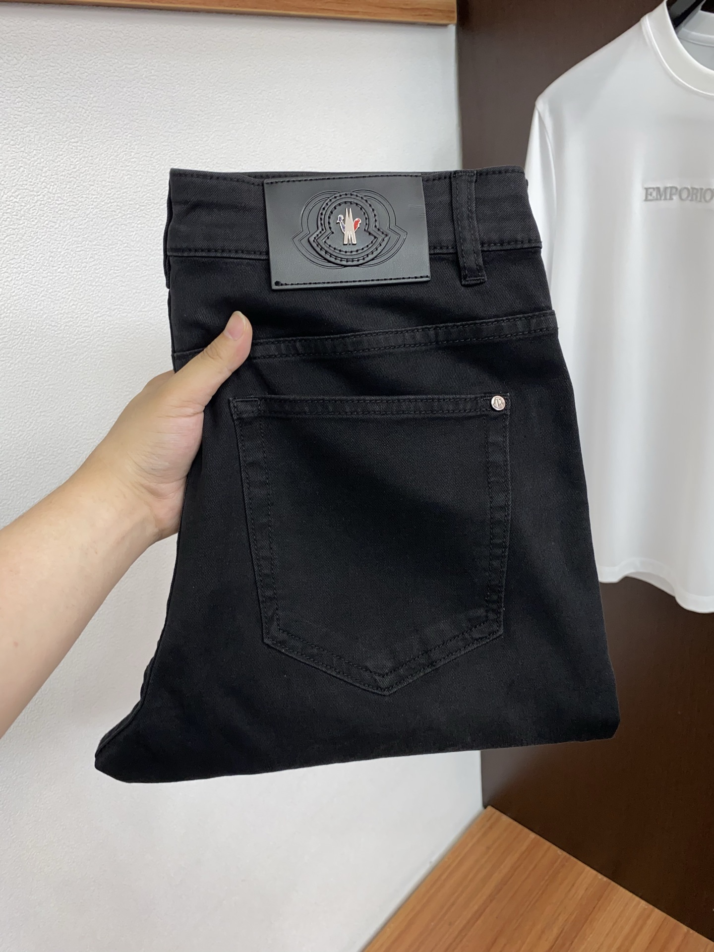 蒙口 高端定制、2026早春最新款牛仔裤 柜台同步发售 原版定制复刻 客供五金辅料 原单品质 进口牛仔面