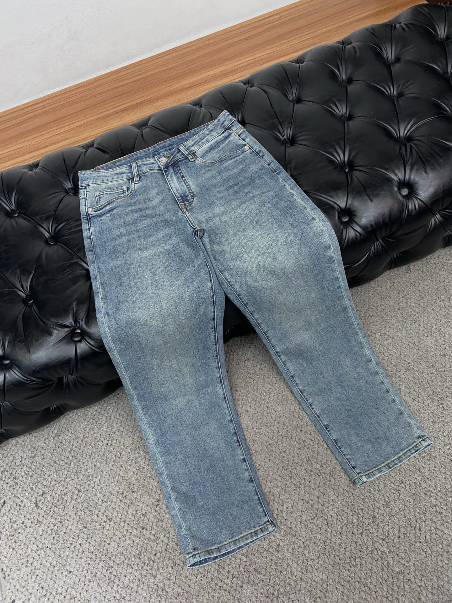 范思哲 高端定制、2026早春最新款牛仔裤 柜台同步发售 原版定制复刻 客供五金辅料 原单品质 进口牛仔