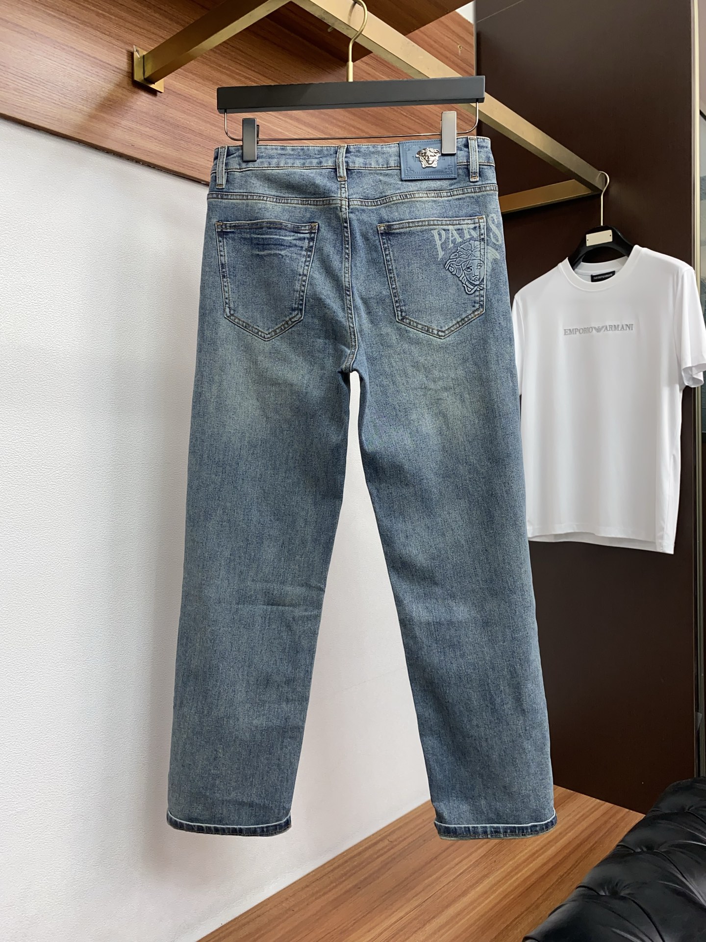 范思哲 高端定制、2026早春最新款牛仔裤 柜台同步发售 原版定制复刻 客供五金辅料 原单品质 进口牛仔