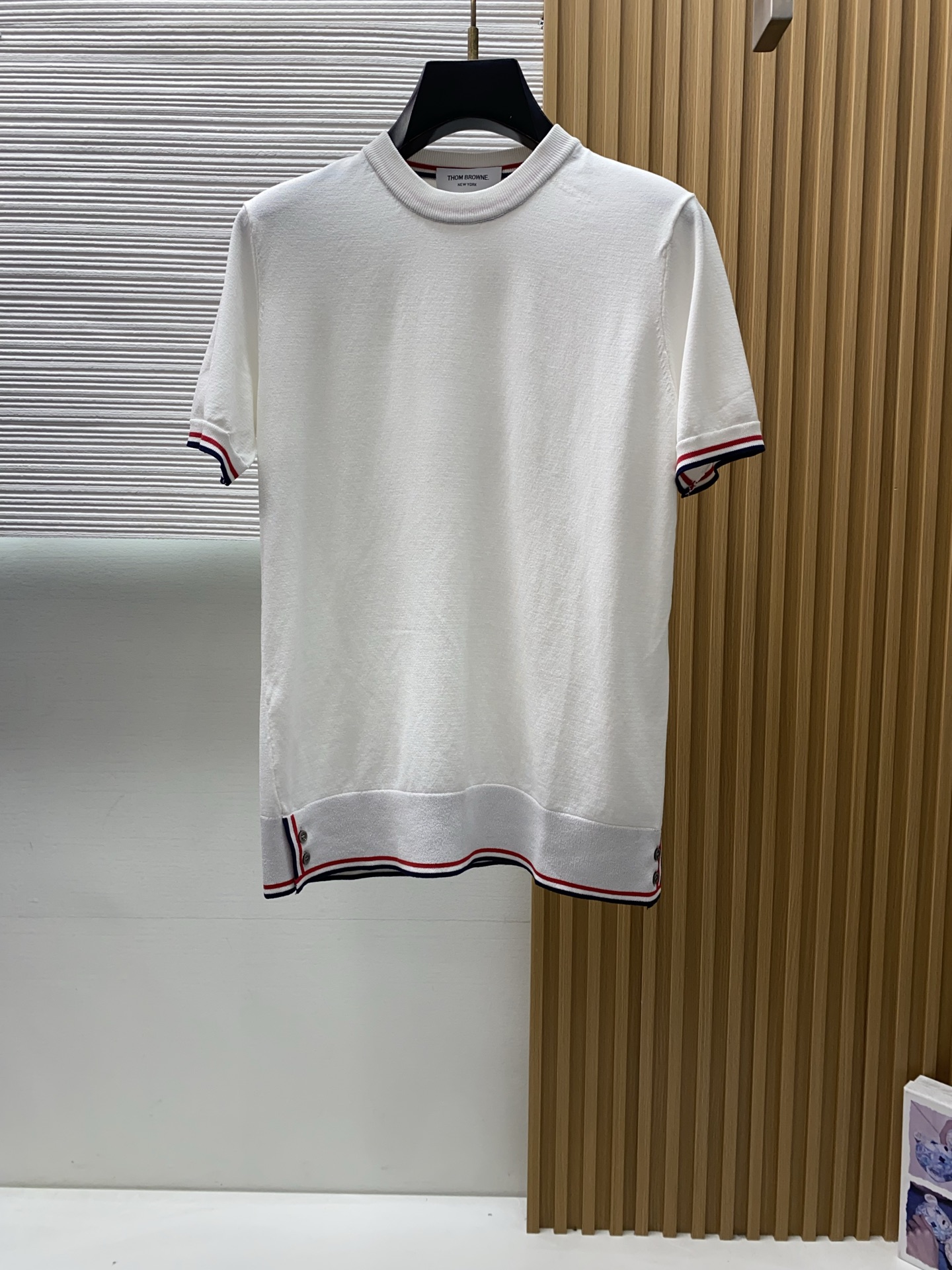 T B2026新款男士高端简约圆领针织短袖T恤衫，香港洋行渠道货，纯正血统品质，春夏新款，经典王牌系列！