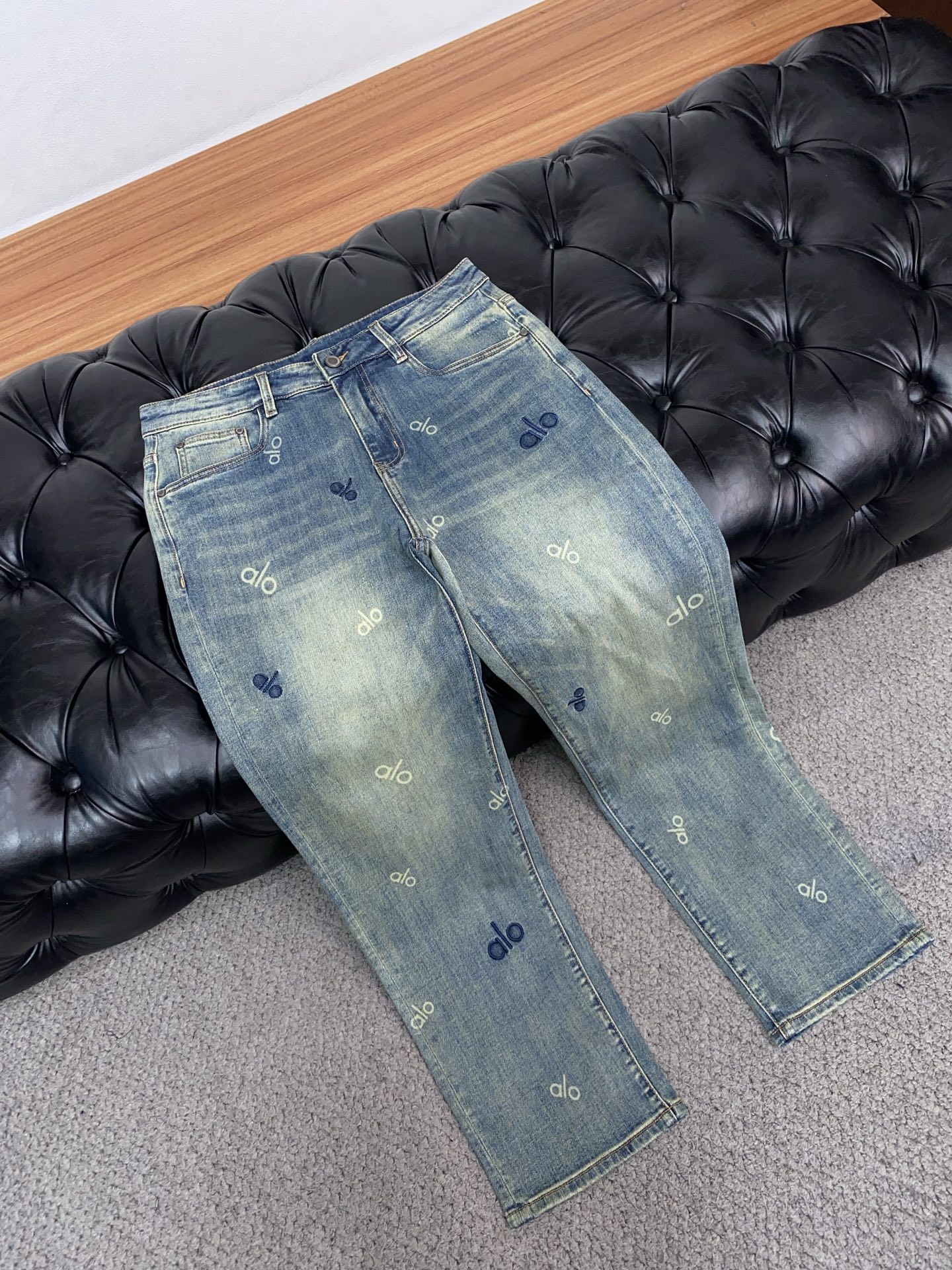 알로 커스텀메이드 데님 남성 바지 50736 이미지 7