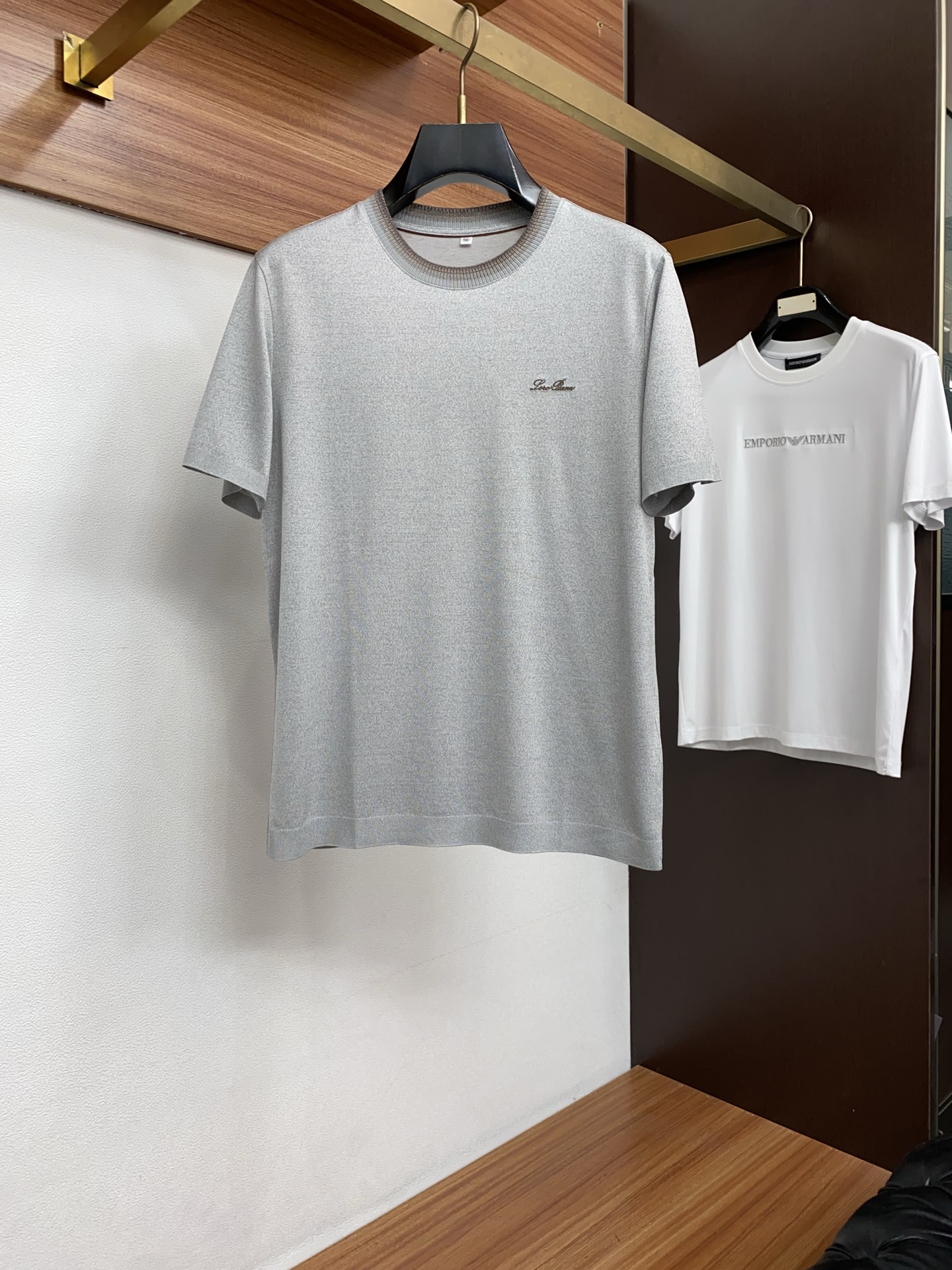 로로피아나 남성 반팔 26SS 48043 Loro Piana T Shirt