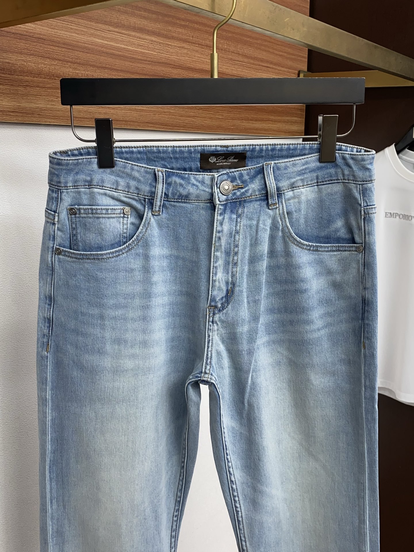 Loro Piana 诺悠翩雅 高端定制、2026早春最新款老钱风牛仔裤 柜台同步发售 原版定制复刻 客