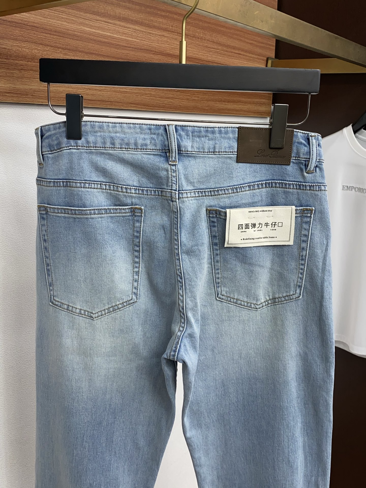 Loro Piana 诺悠翩雅 高端定制、2026早春最新款老钱风牛仔裤 柜台同步发售 原版定制复刻 客