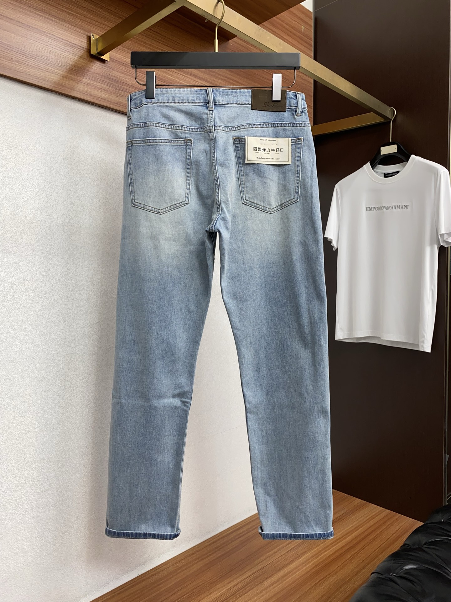 Loro Piana 诺悠翩雅 高端定制、2026早春最新款老钱风牛仔裤 柜台同步发售 原版定制复刻 客