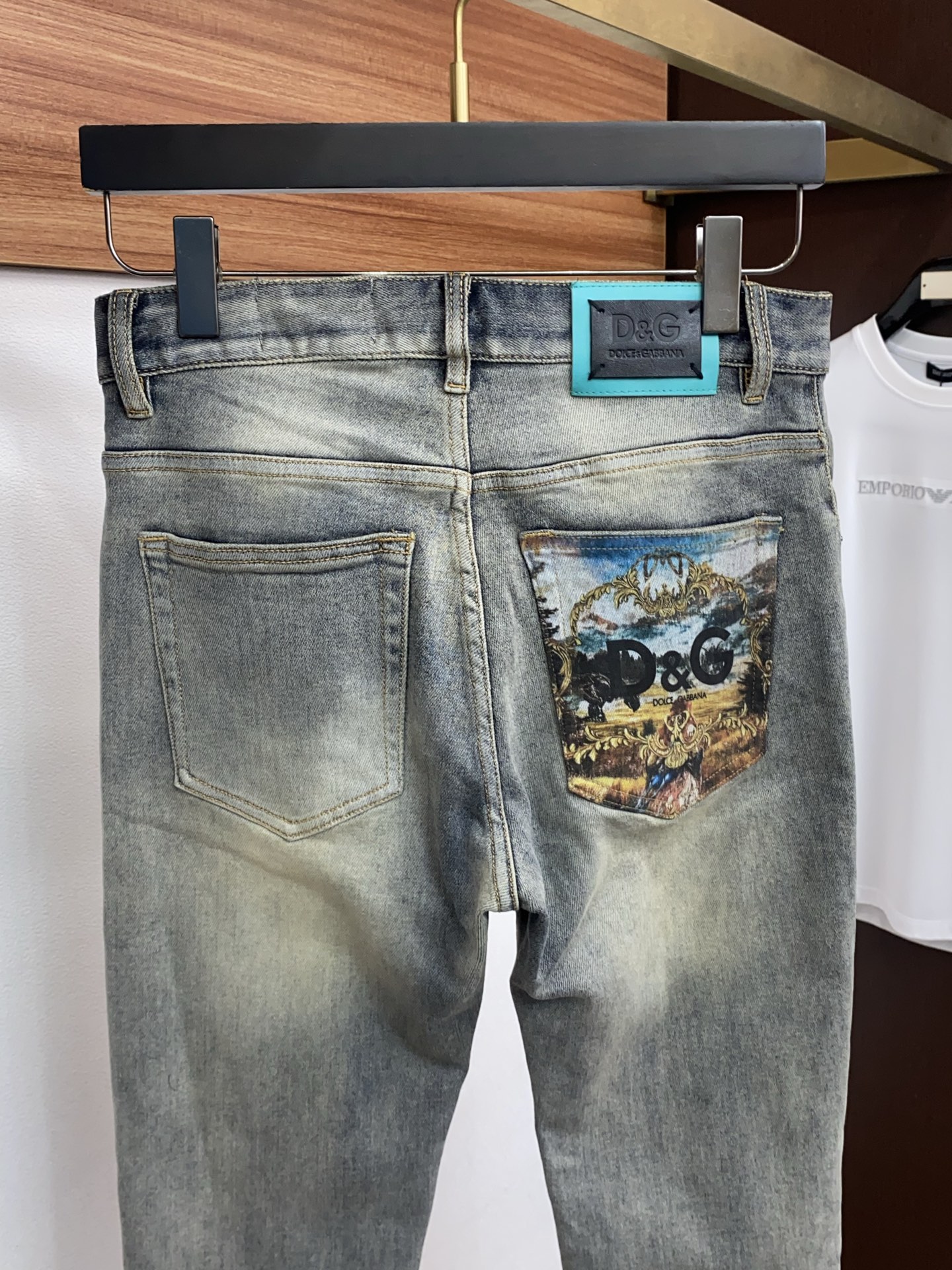 DG 26新款 市场独家订制进口丹宁牛仔面料 稀缺面料 超级舒服 工艺复杂四季款牛仔裤 针织牛从做旧 独