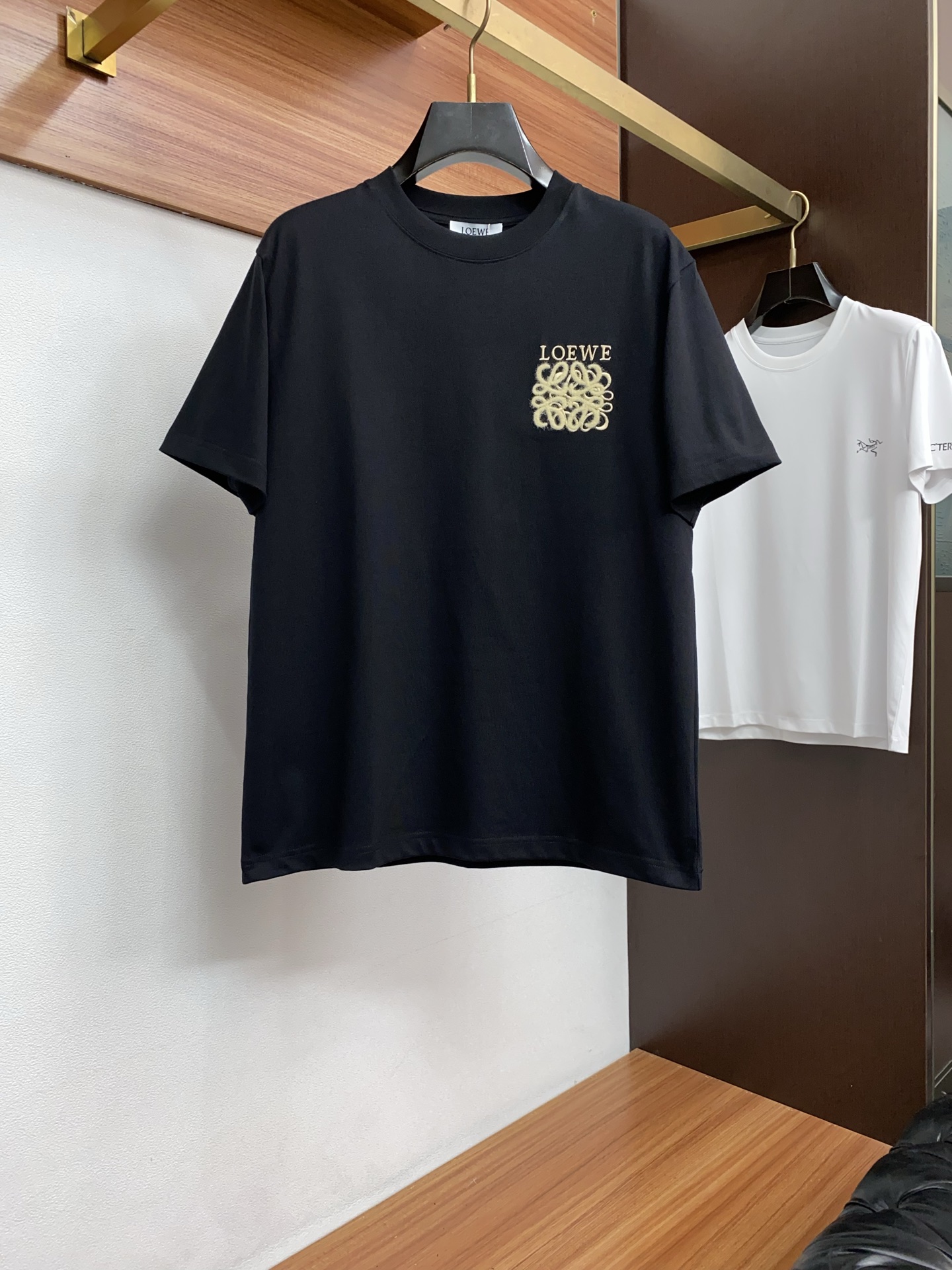 罗意威 26SS春夏新款 纯棉质圆领短袖 男士基础款纯白专柜短袖T恤衫！贸易公司渠道稀出，同步官网发售！