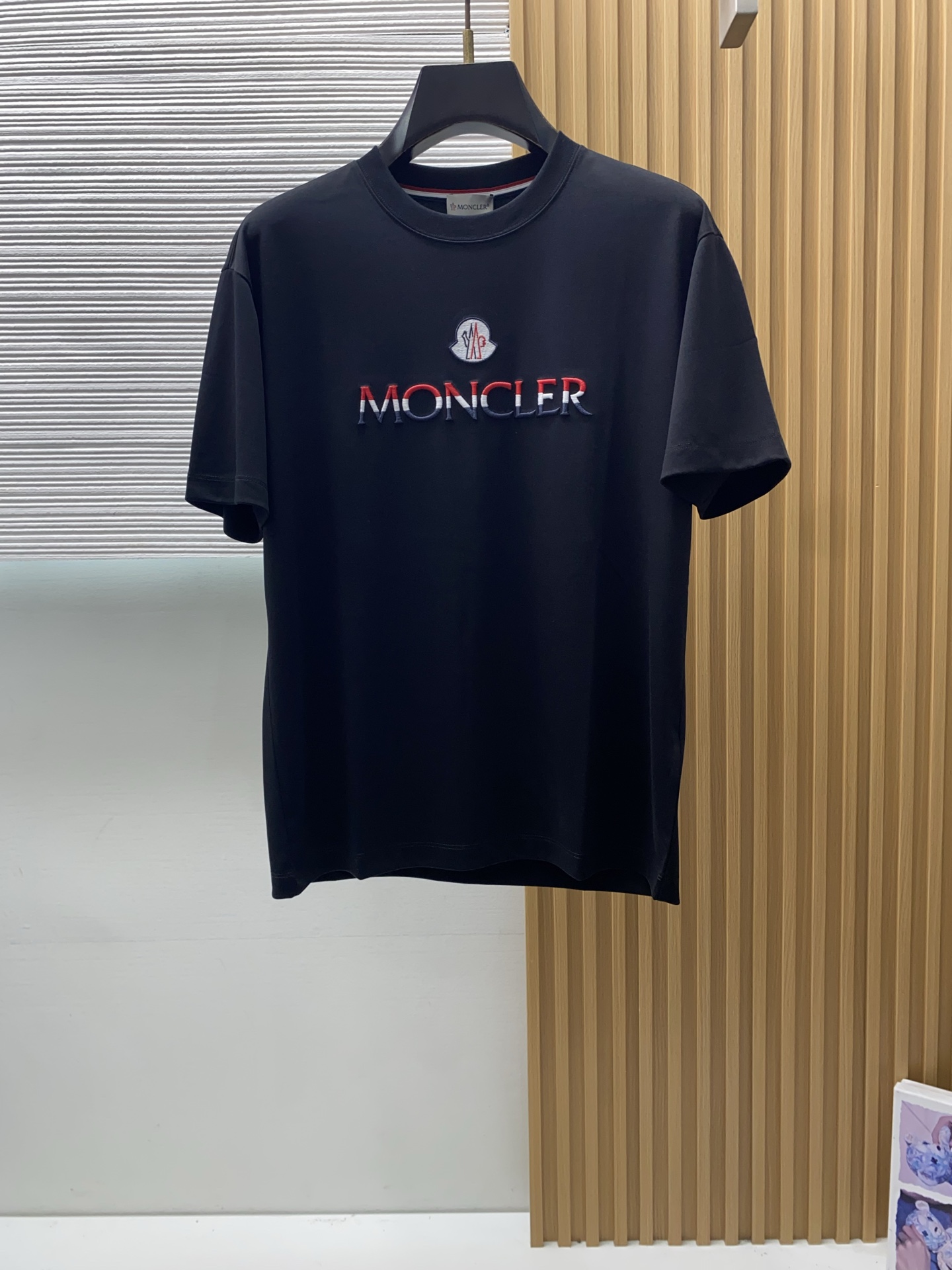 Moncler Black Logo T-Shirt