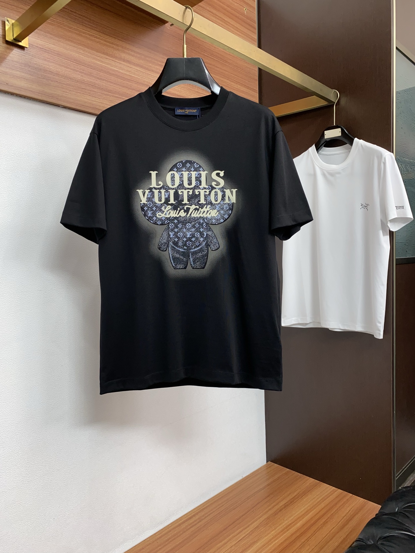Louis Vuitton Black Graphic T-Shirt