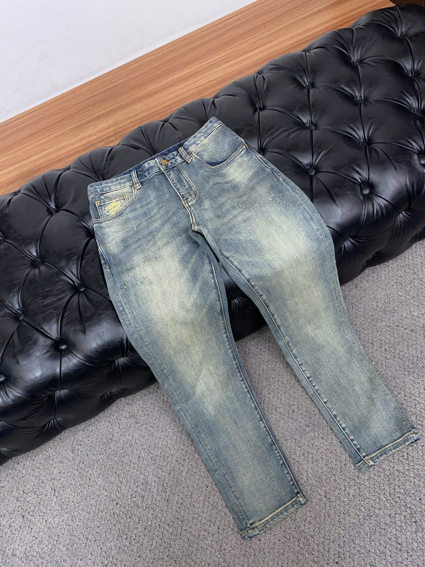 1v路易威登 26男士牛仔裤原厂原布原洗水！进口原版水洗弹力面料，复杂的手工艺叠加，任何一个洗水环节多停