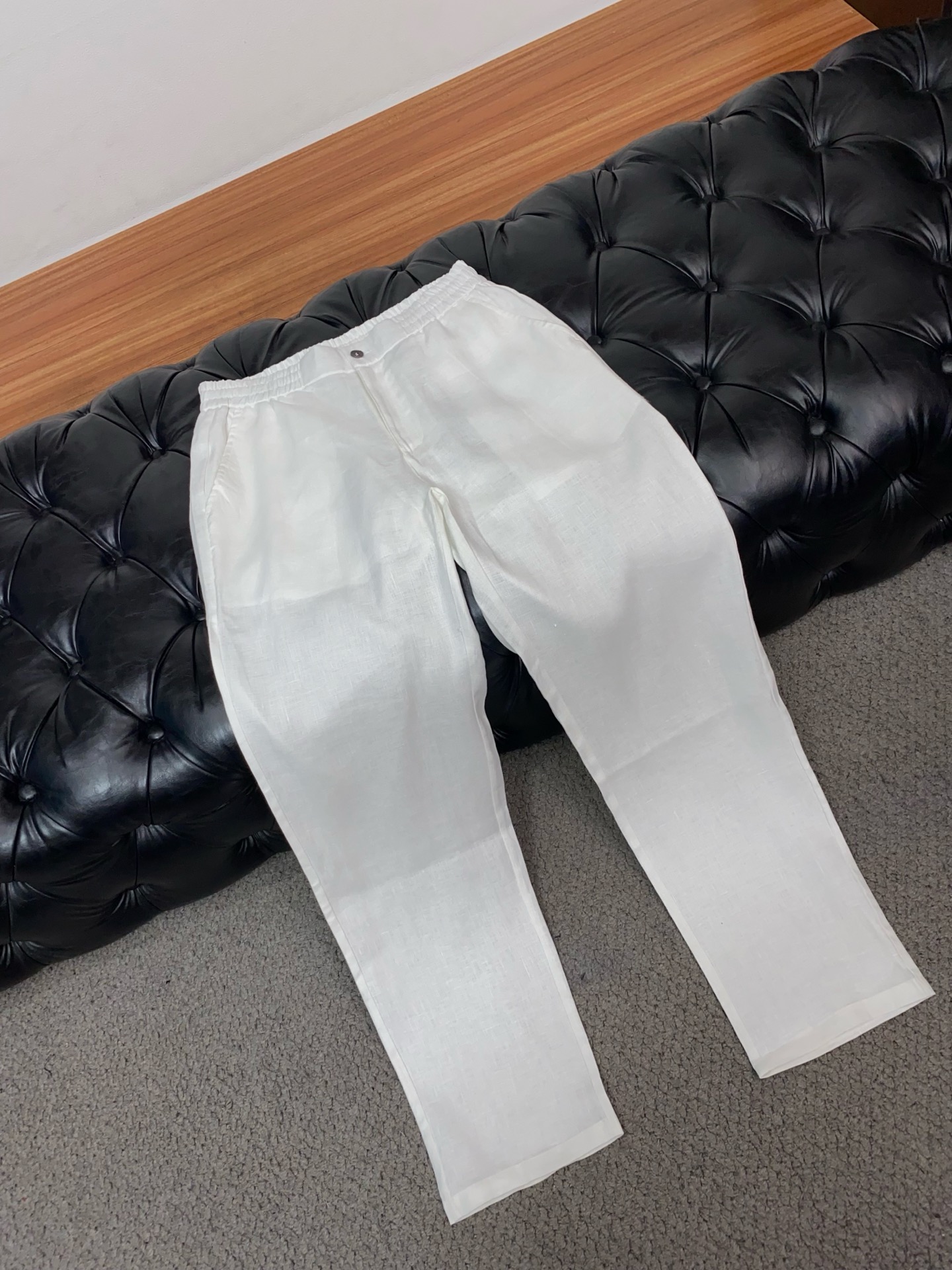 loro Piana 诺悠翩雅 2026ss 春夏 新品 原单男士麻棉休闲裤 每季必出的类型，无需质疑的