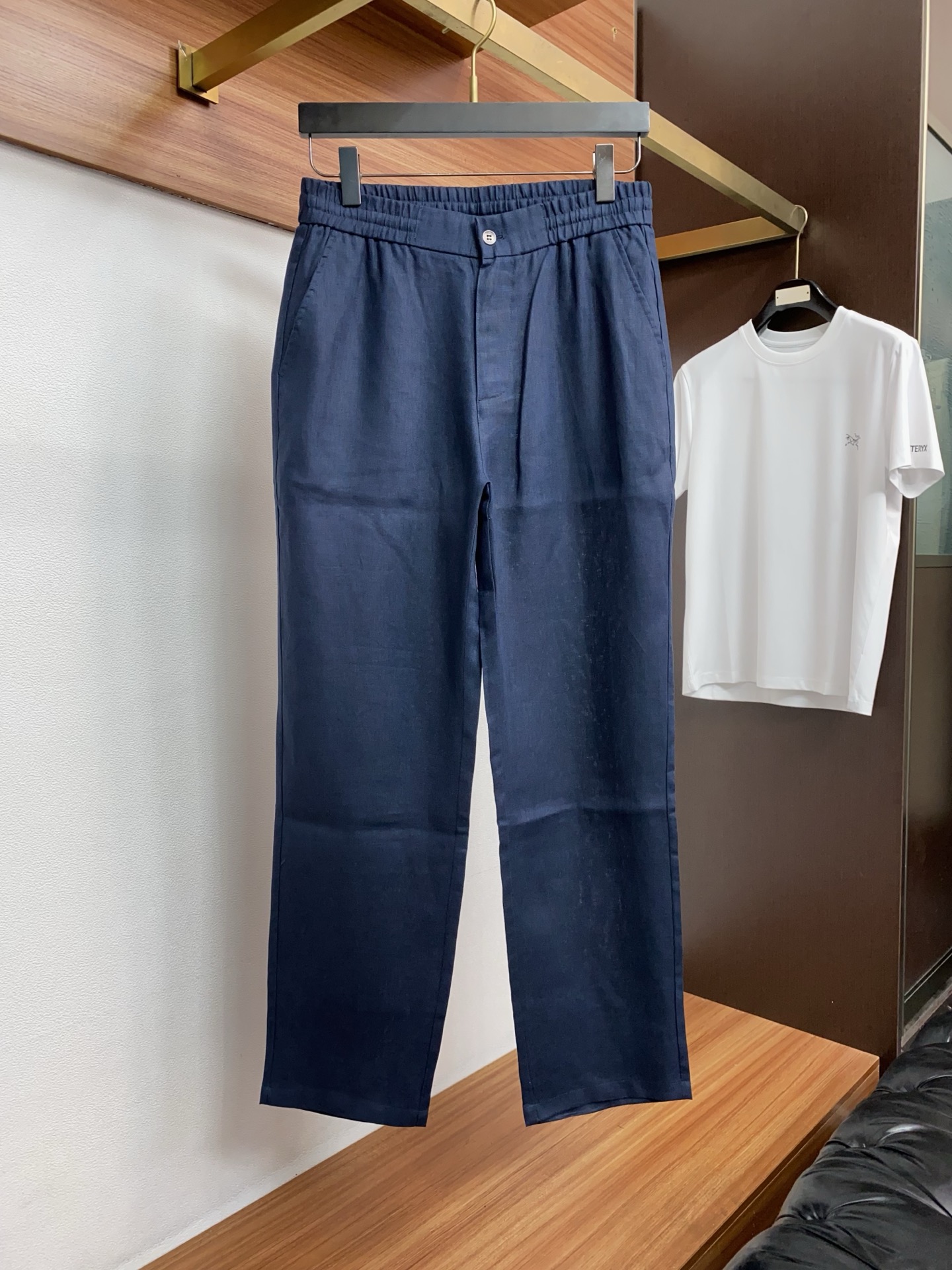 loro Piana 诺悠翩雅 2026ss 春夏 新品 原单男士麻棉休闲裤 每季必出的类型，无需质疑的