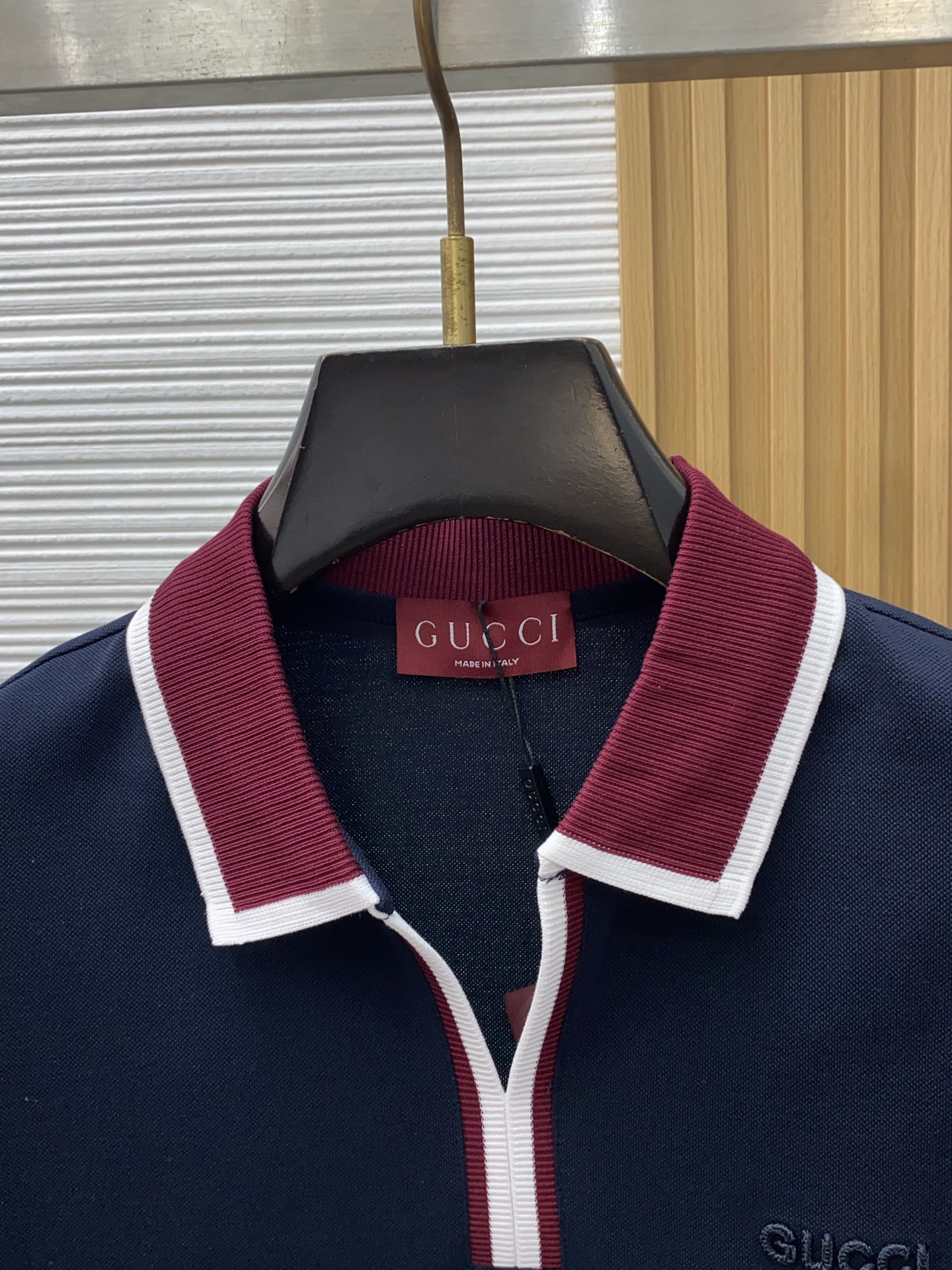 古奇 2026s经典时尚翻领 剪刀领客 Polo衫短袖 ，贸易公司渠道订单，简约大气，时尚百搭，品相更是