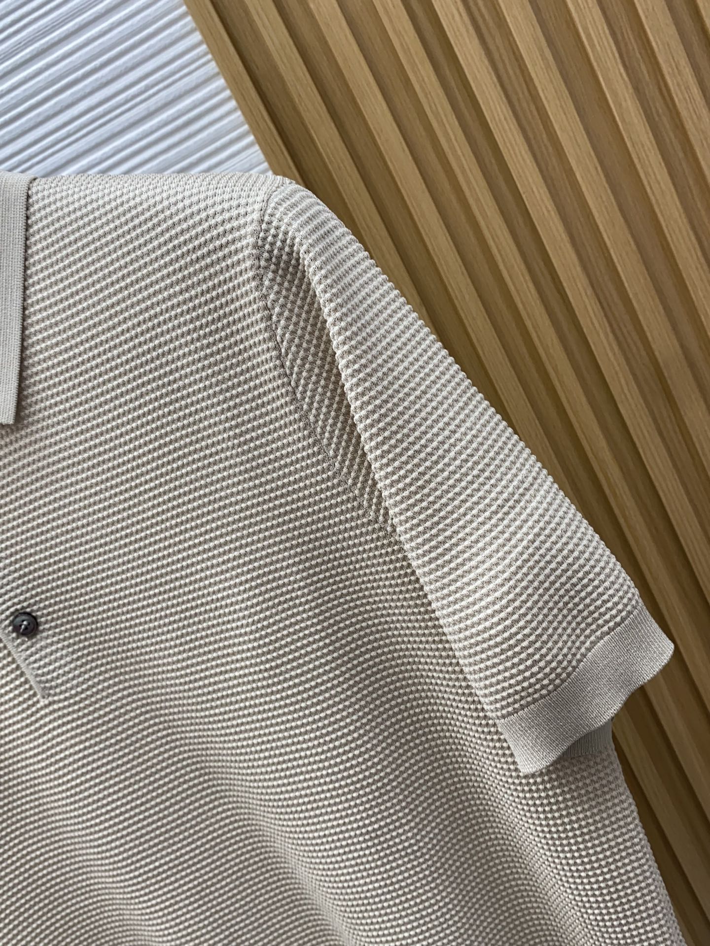 Loro Piana 诺悠翩雅 2026s经典时尚翻领 PoLo衫短袖 ，贸易公司渠道订单，简约大气，时