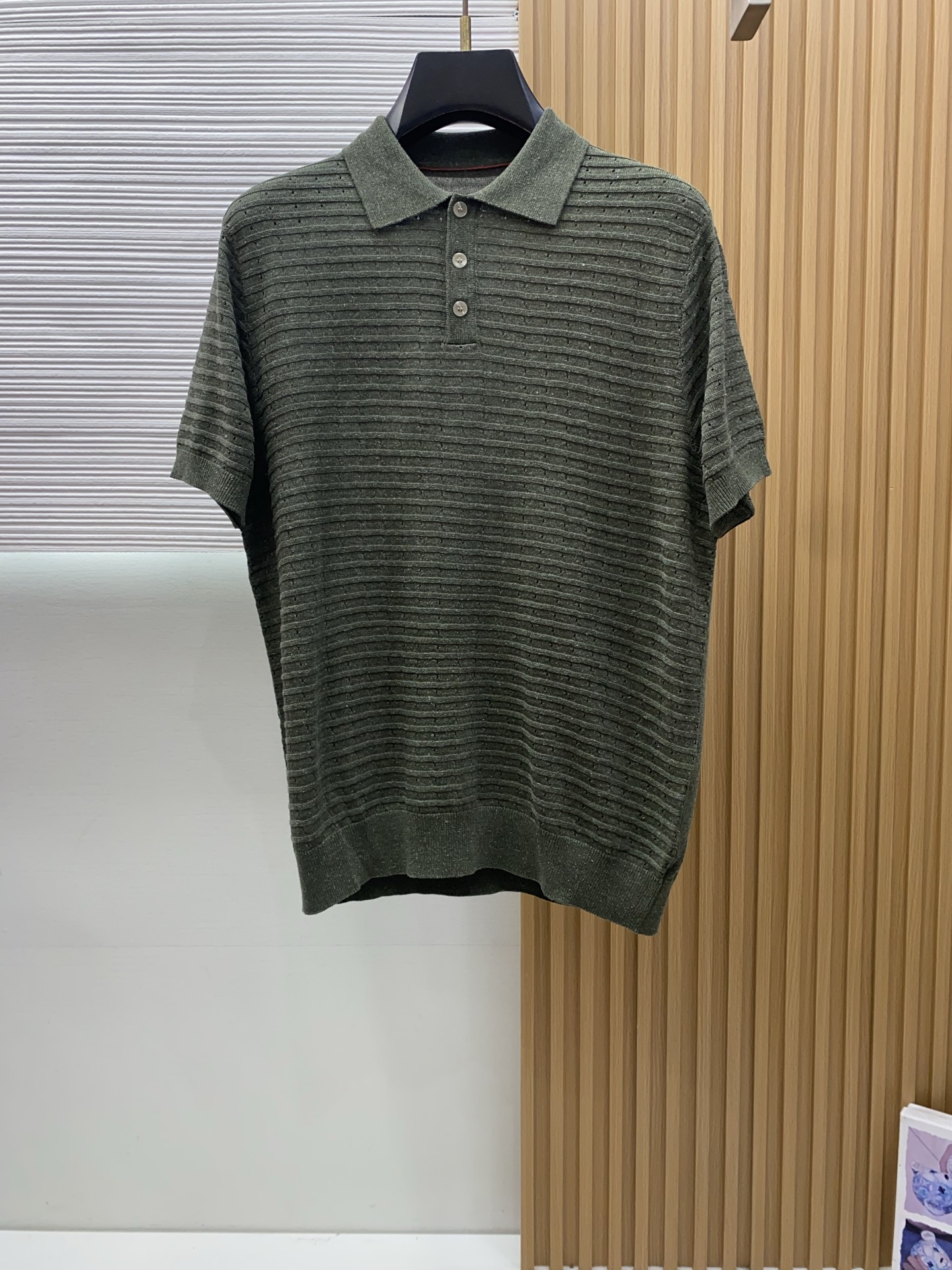 loro Piana 诺悠翩雅 2026s经典时尚翻领 Polo衫短袖 ，贸易公司渠道订单，简约大气，时