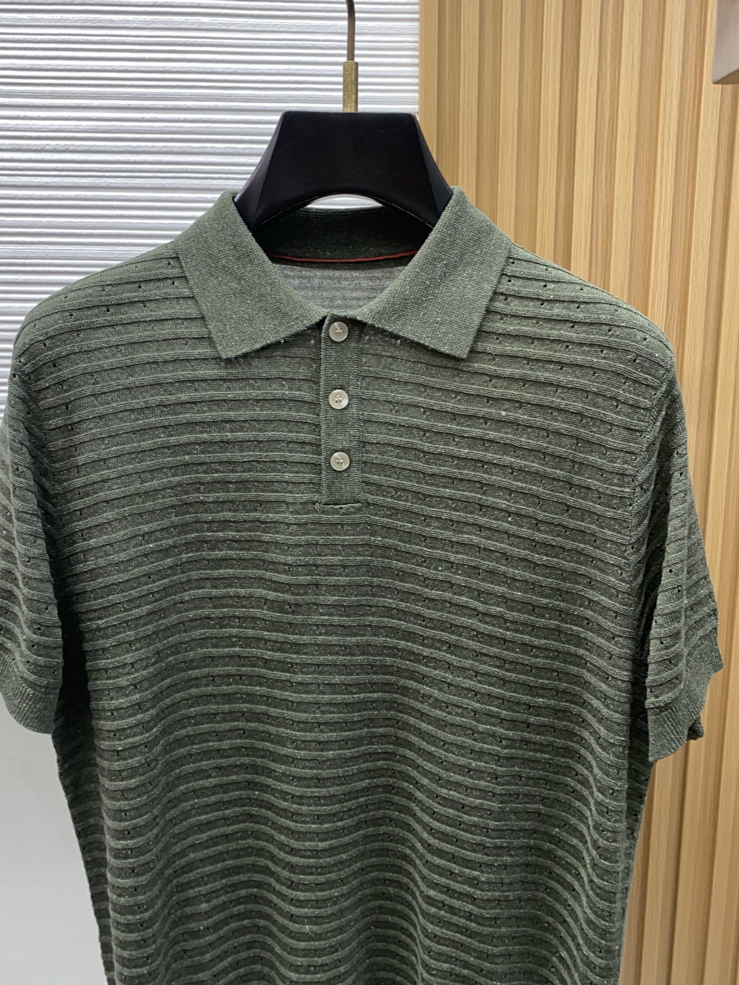 loro Piana 诺悠翩雅 2026s经典时尚翻领 Polo衫短袖 ，贸易公司渠道订单，简约大气，时