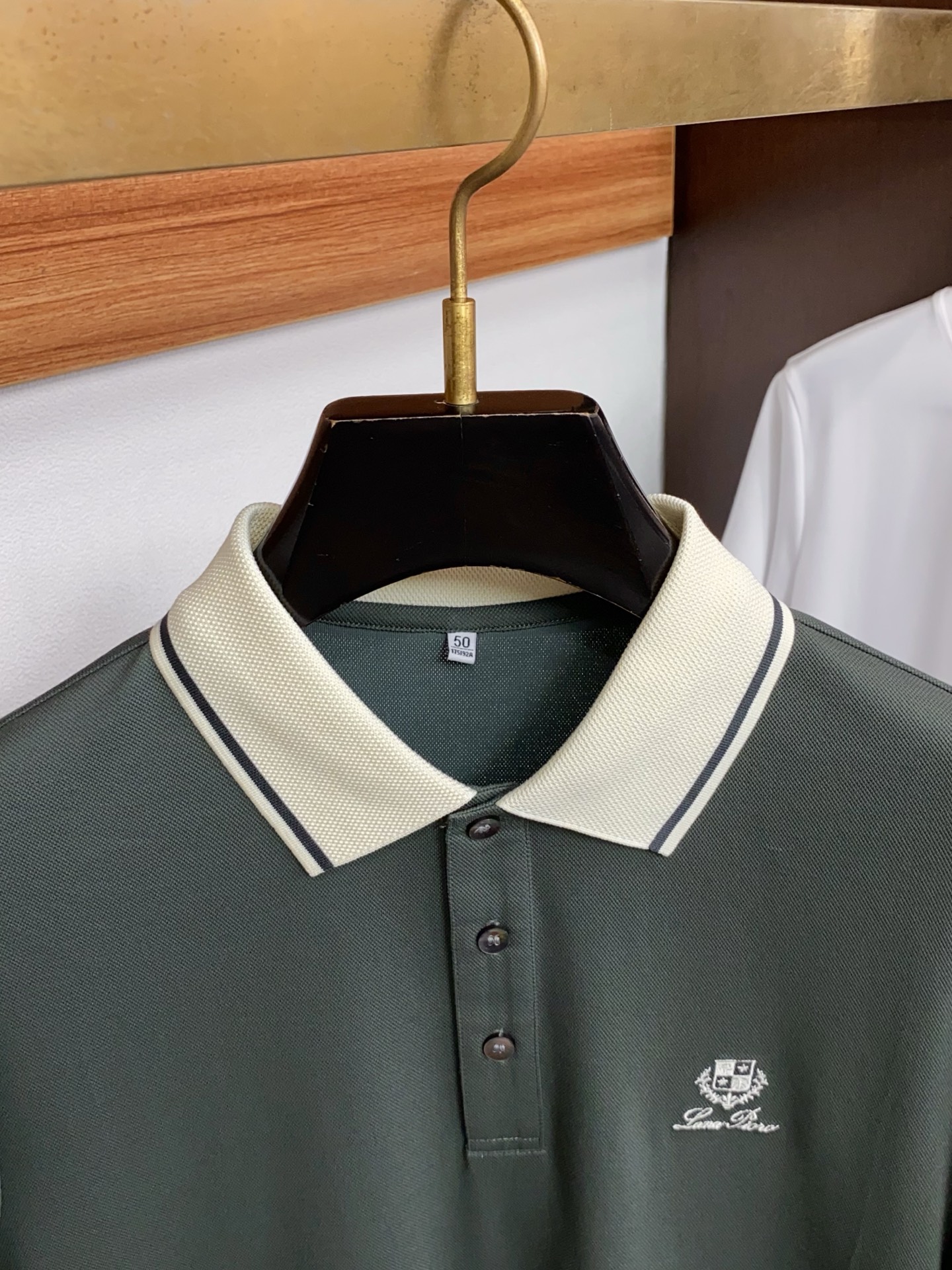 Loro piana 诺悠翩雅 2026s经典时尚翻领 Polo衫短袖 ，贸易公司渠道订单，简约大气，时