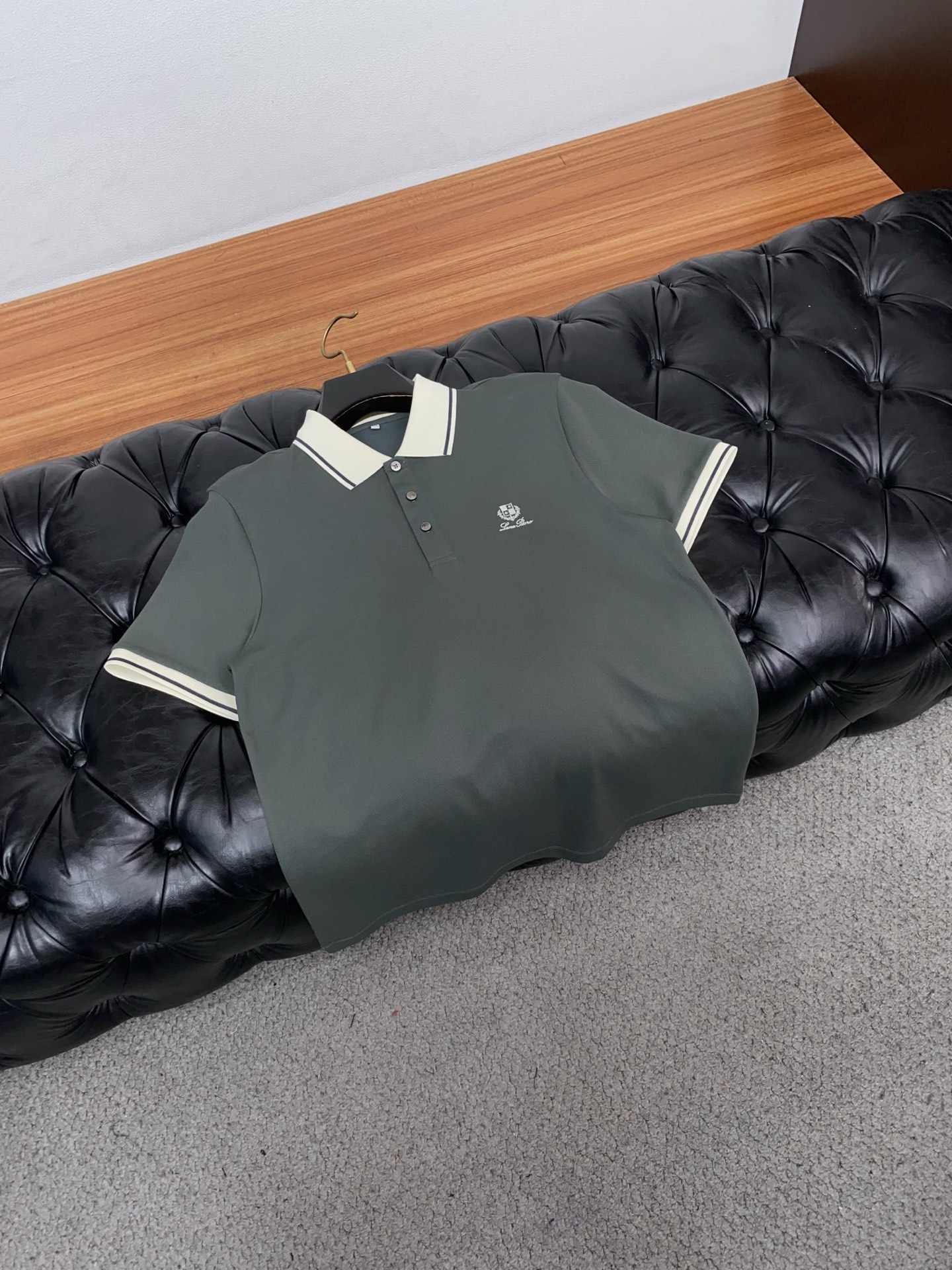 Loro piana 诺悠翩雅 2026s经典时尚翻领 Polo衫短袖 ，贸易公司渠道订单，简约大气，时