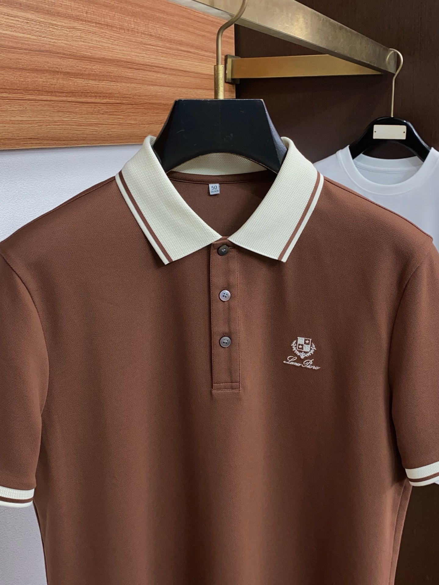 Loro piana 诺悠翩雅 2026s经典时尚翻领 Polo衫短袖 ，贸易公司渠道订单，简约大气，时