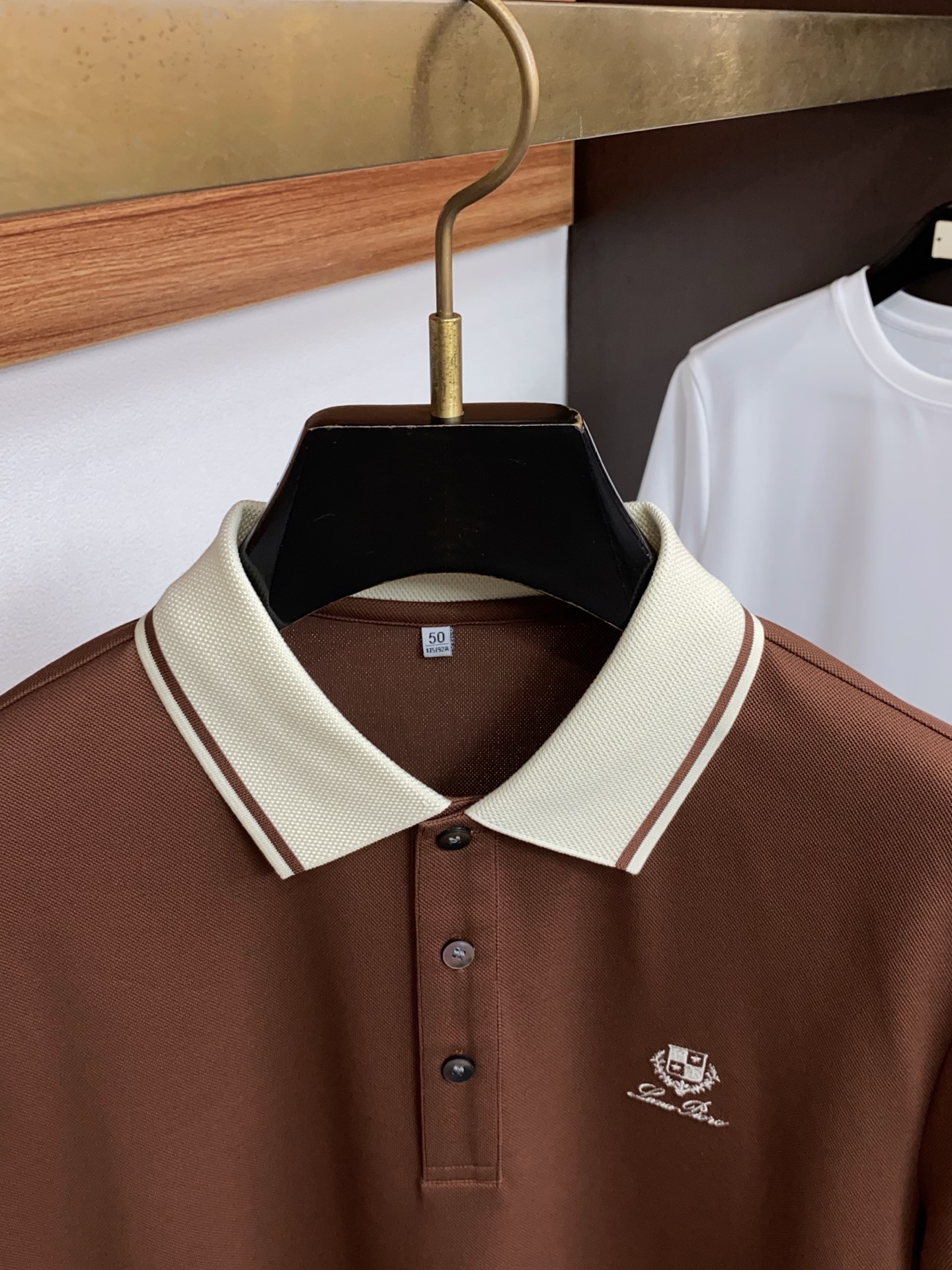 Loro piana 诺悠翩雅 2026s经典时尚翻领 Polo衫短袖 ，贸易公司渠道订单，简约大气，时