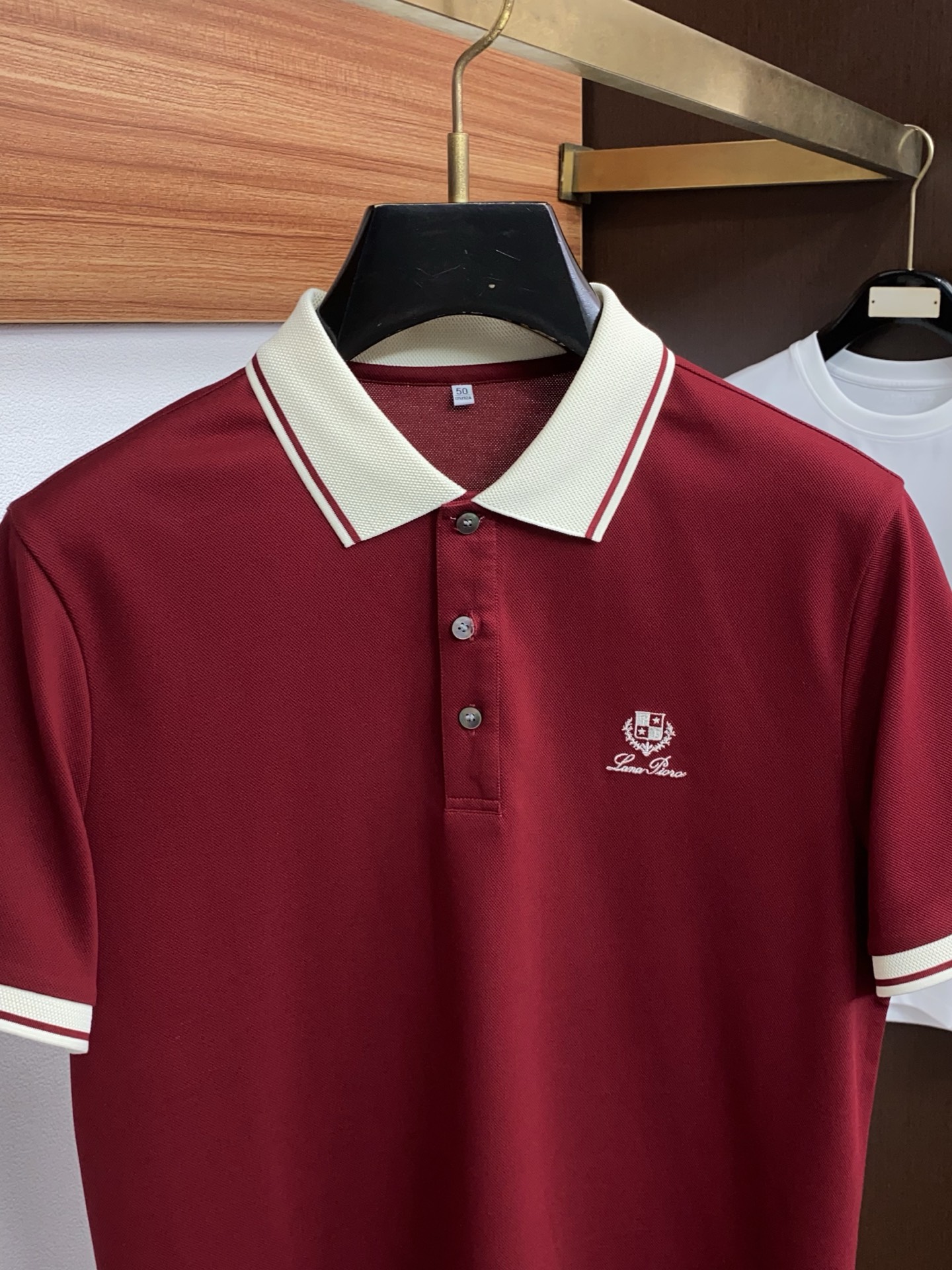 Loro piana 诺悠翩雅 2026s经典时尚翻领 Polo衫短袖 ，贸易公司渠道订单，简约大气，时