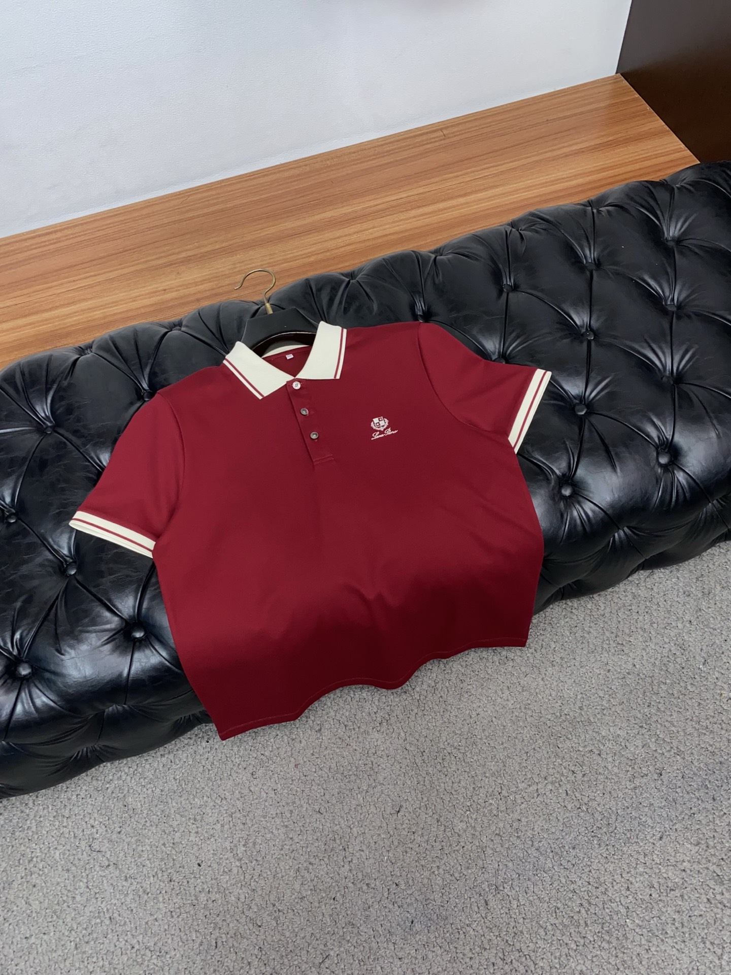 Loro piana 诺悠翩雅 2026s经典时尚翻领 Polo衫短袖 ，贸易公司渠道订单，简约大气，时