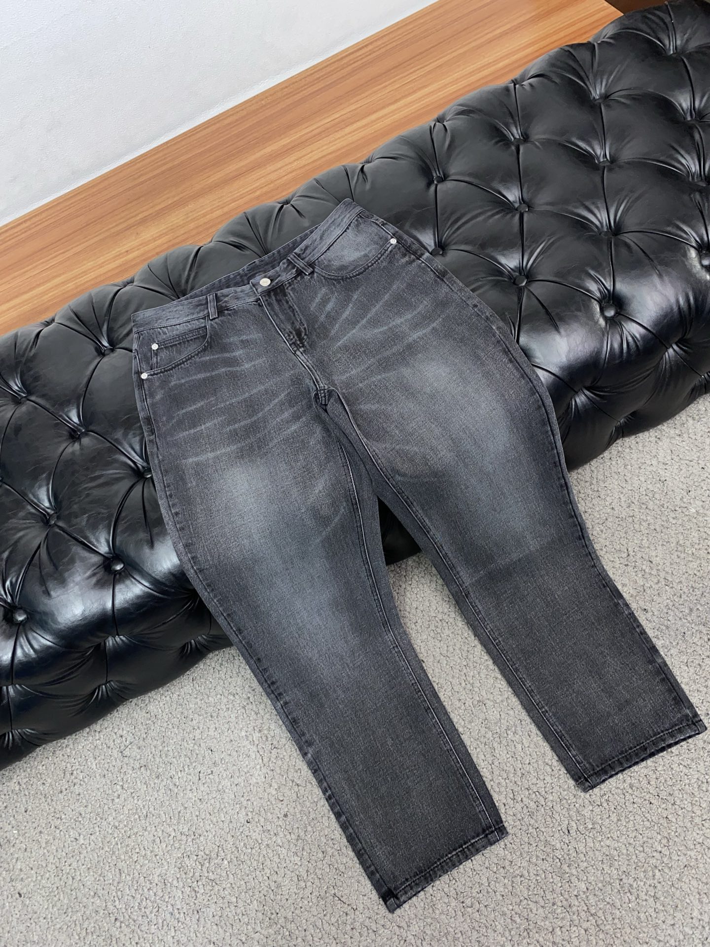bc 26新款 市场独家订制长绒棉牛仔面料 稀缺面料 超级柔软舒服 工艺复杂四季款牛仔裤 独家订制日本订