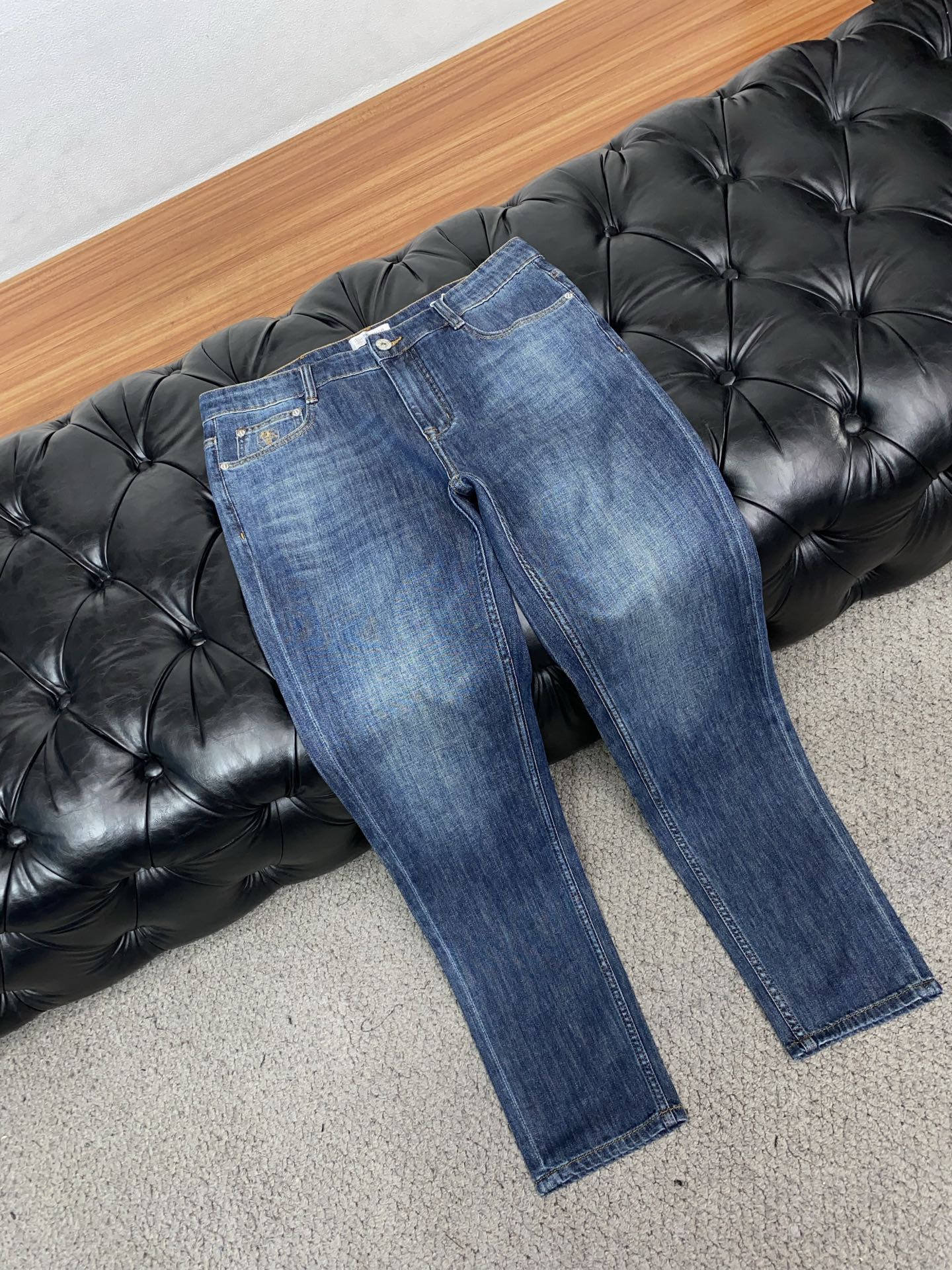 bc 26新款 市场独家订制长绒棉牛仔面料 稀缺面料 超级柔软舒服 工艺复杂四季款牛仔裤 独家订制日本订