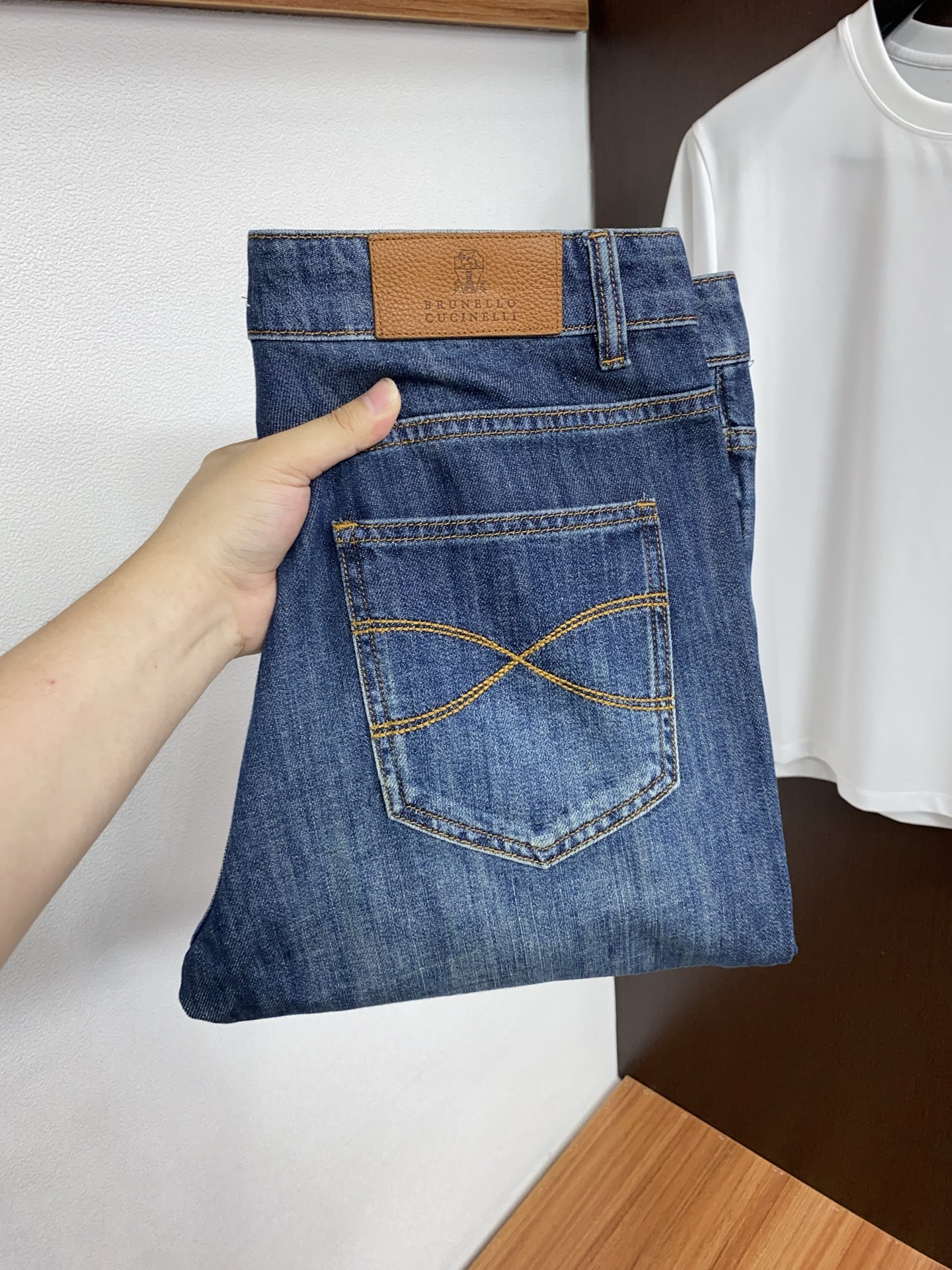 bc 26新款 市场独家订制长绒棉牛仔面料 稀缺面料 超级柔软舒服 工艺复杂四季款牛仔裤 独家订制日本订