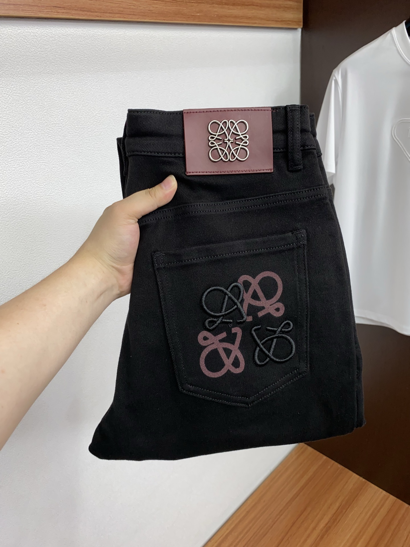 罗意威 高端定制、2026早春最新款牛仔裤 柜台同步发售 原版定制复刻 客供五金辅料 原单品质 进口牛仔