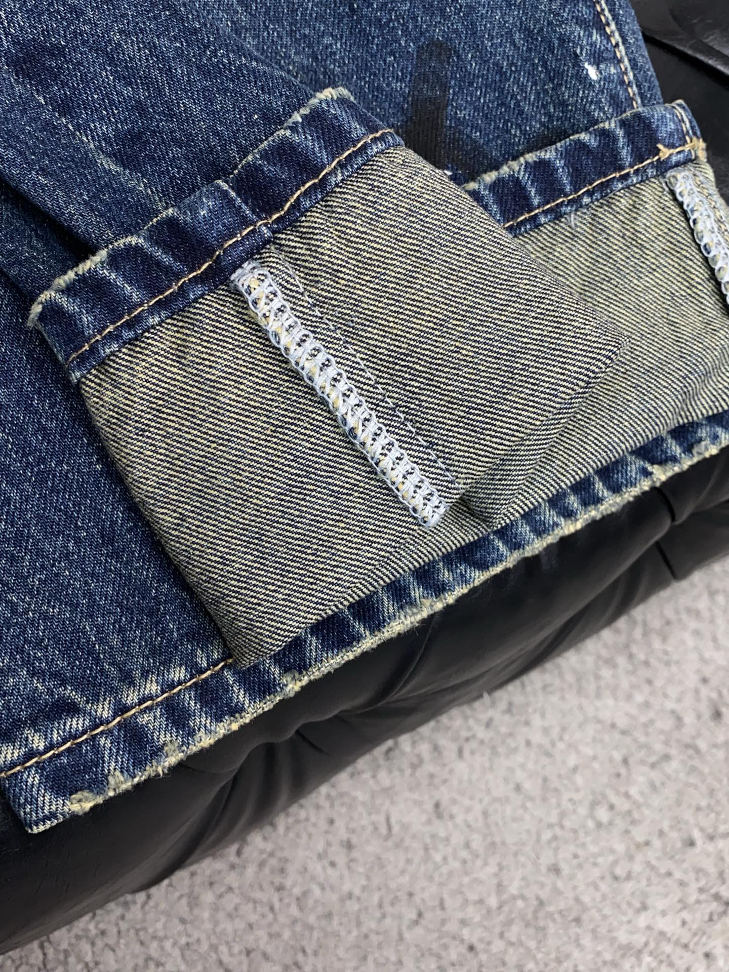 DG 高端定制、2026早春最新款牛仔裤 柜台同步发售 原版定制复刻 客供五金辅料 原单品质 进口牛仔面