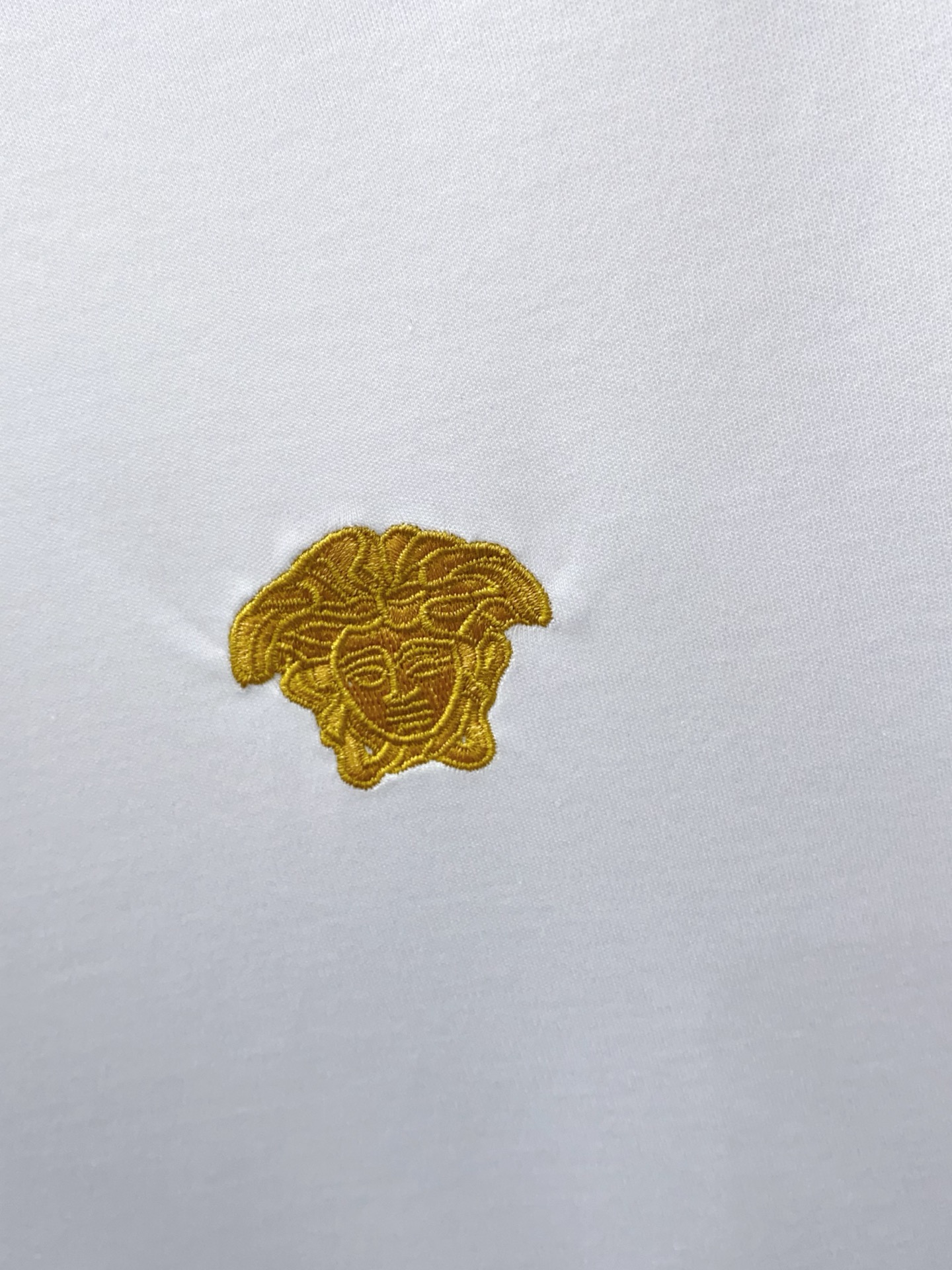范思哲 春夏新款首发专柜最新款圆领短袖 高端订制 设计前卫时尚！品牌logo重工艺设计 高端定制100支