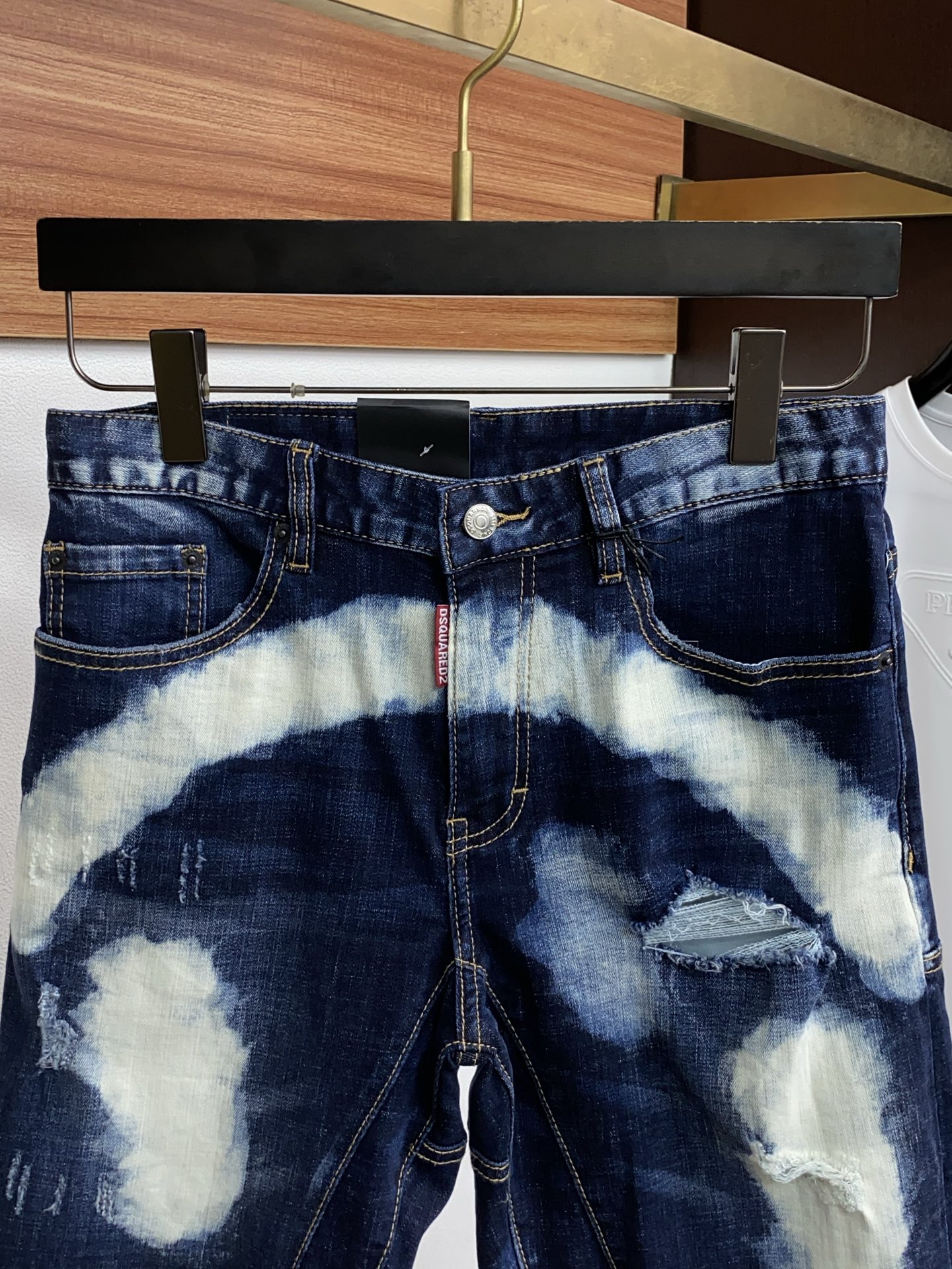 第二次方 26新款牛仔短裤 市场独家订制进口丹宁牛仔面料 稀缺面料 超级舒服 工艺复杂四季款牛仔裤 针织