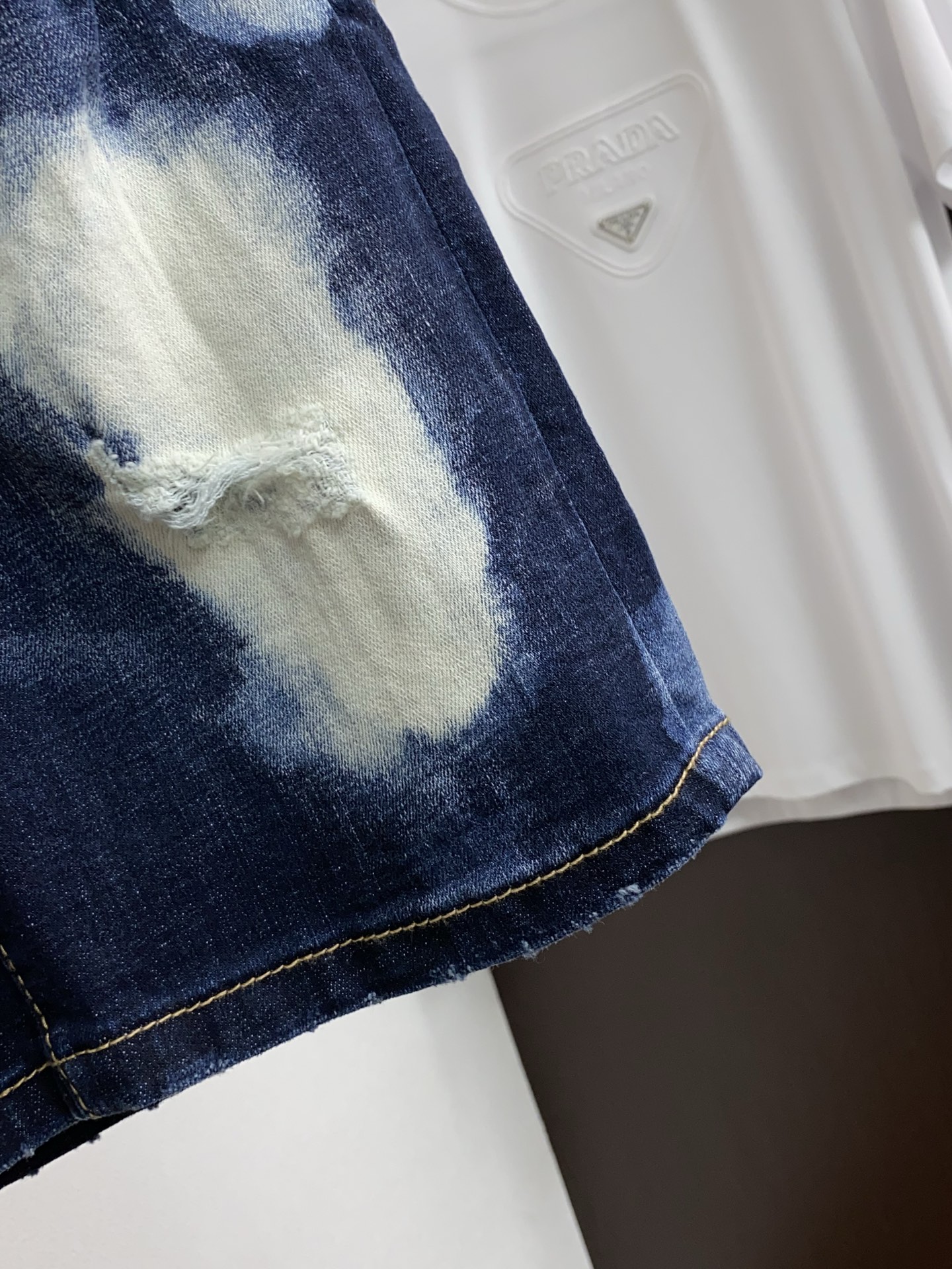 第二次方 26新款牛仔短裤 市场独家订制进口丹宁牛仔面料 稀缺面料 超级舒服 工艺复杂四季款牛仔裤 针织