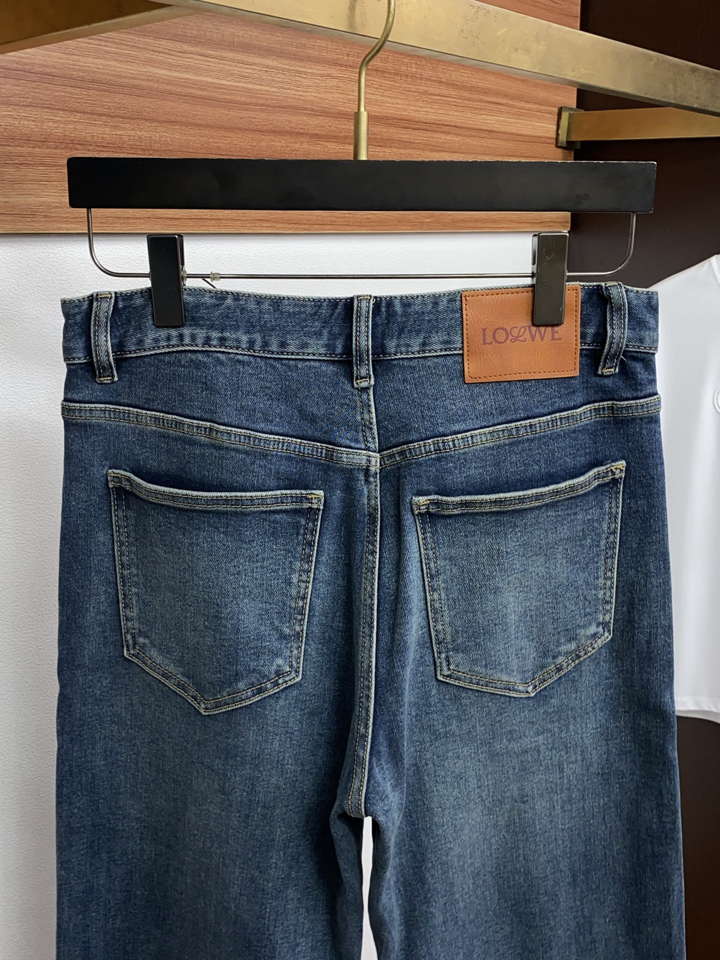 罗意威 26新款 市场独家订制进口丹宁牛仔面料 稀缺面料 超级舒服 工艺复杂四季款牛仔裤 针织牛从做旧 