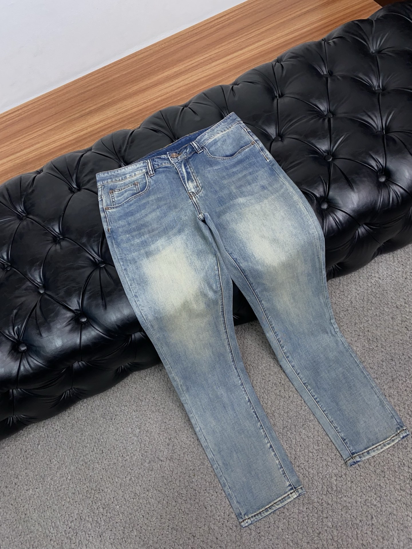 古奇 高端定制、2026早春最新款牛仔裤 柜台同步发售 原版定制复刻 客供五金辅料 原单品质 进口牛仔面