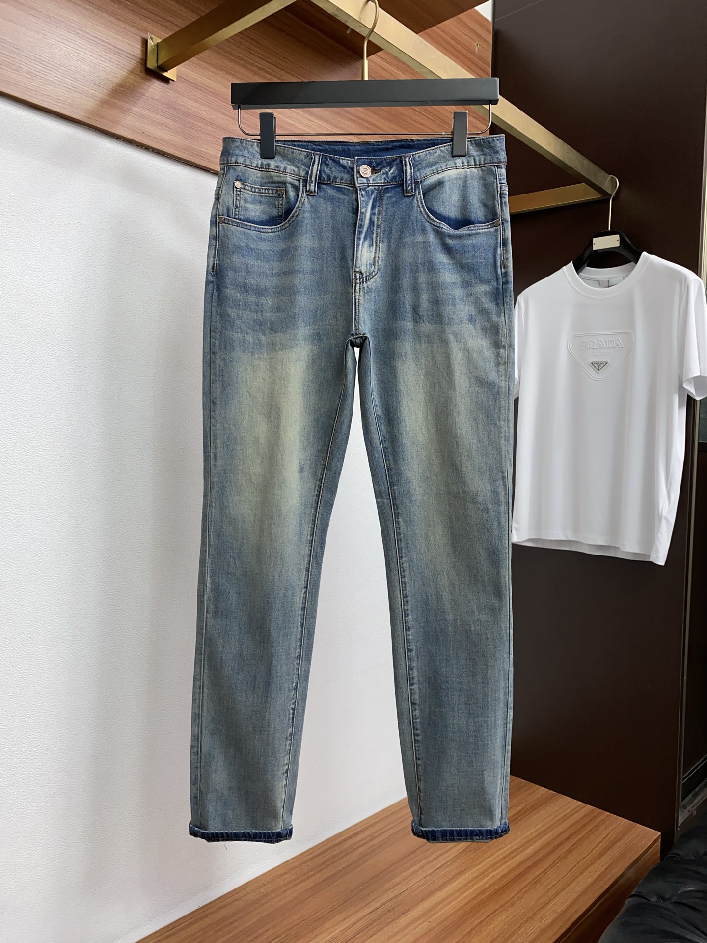 古奇 高端定制、2026早春最新款牛仔裤 柜台同步发售 原版定制复刻 客供五金辅料 原单品质 进口牛仔面