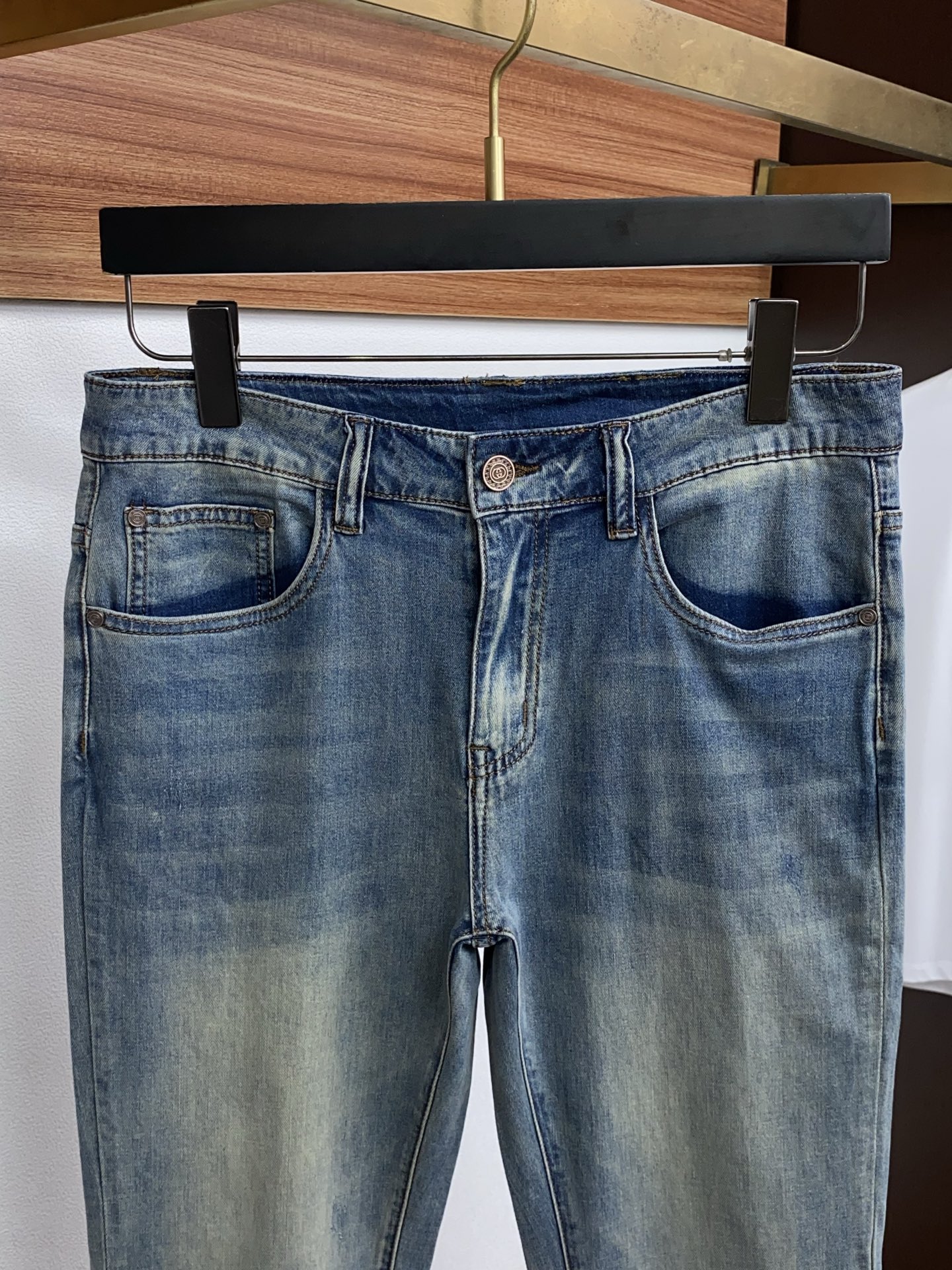 古奇 高端定制、2026早春最新款牛仔裤 柜台同步发售 原版定制复刻 客供五金辅料 原单品质 进口牛仔面