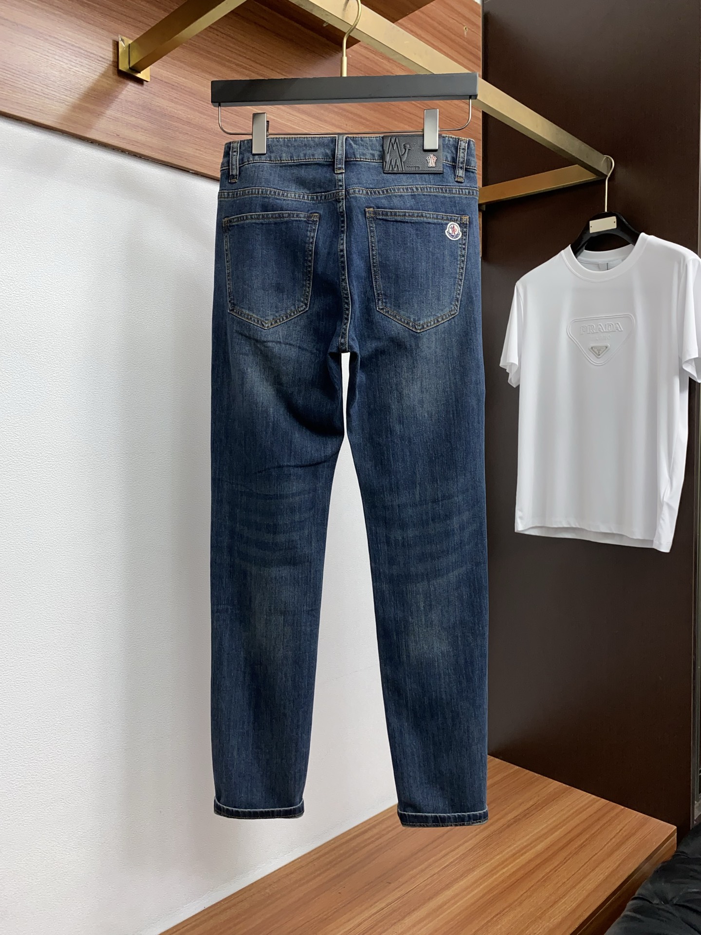 蒙口 高端定制、2026早春最新款牛仔裤 柜台同步发售 原版定制复刻 客供五金辅料 原单品质 进口牛仔面