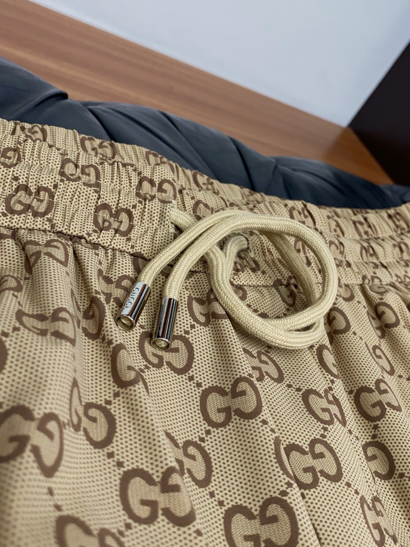 古奇 高端定制、2026早春最新款休闲短裤 柜台同步发售 原版定制复刻 客供五金辅料 原单品质 进口提花