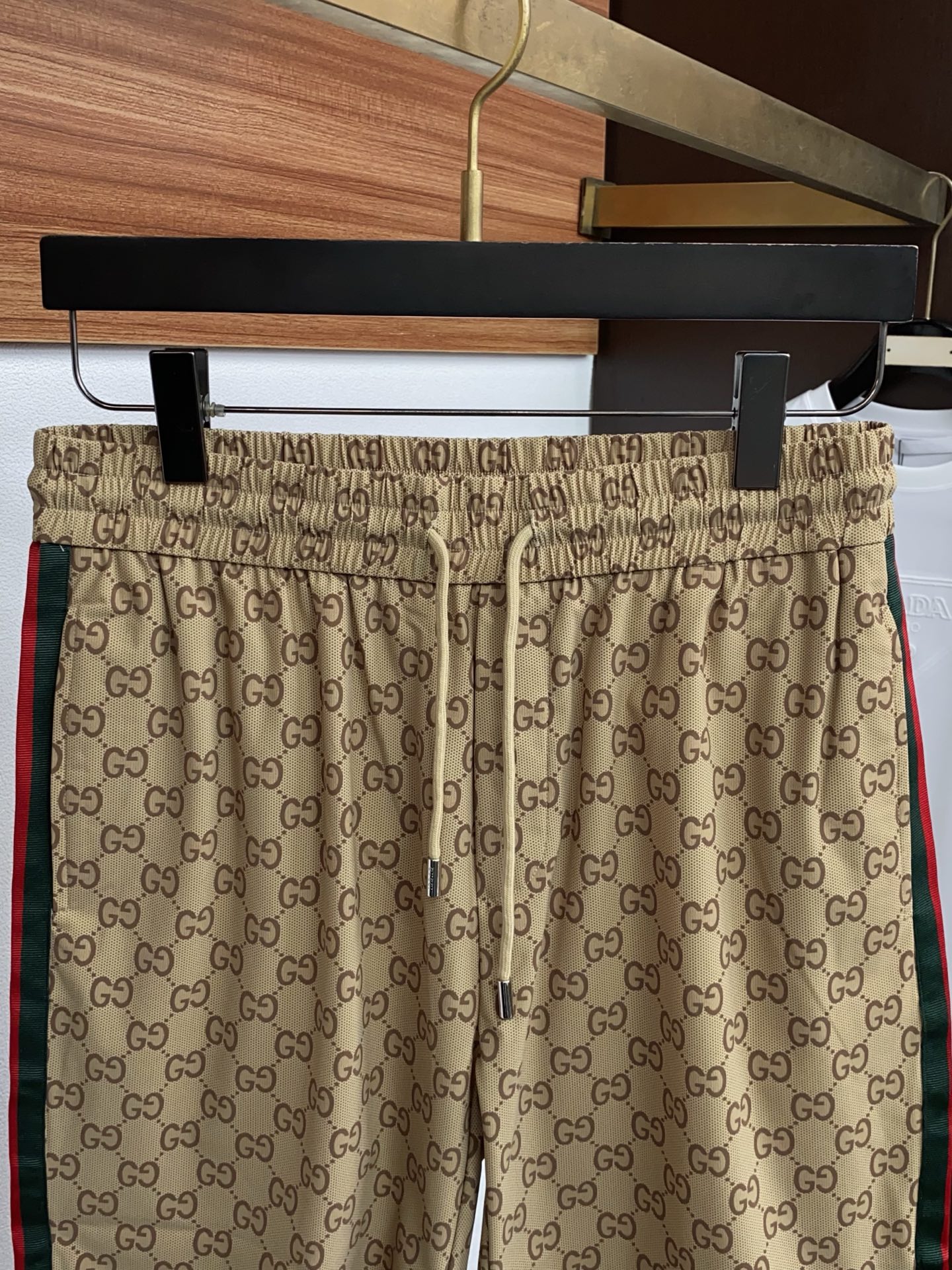 古奇 高端定制、2026早春最新款休闲短裤 柜台同步发售 原版定制复刻 客供五金辅料 原单品质 进口提花