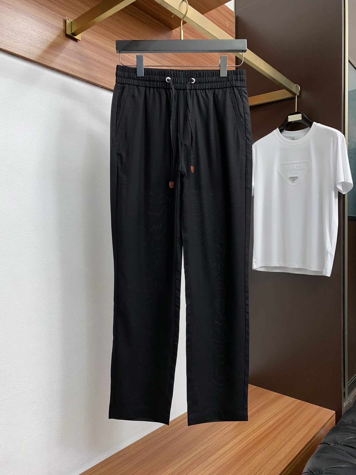 Loro Piana 诺悠翩雅 高端定制、2026早春最新款麻料休闲裤 柜台同步发售 原版定制复刻 客供