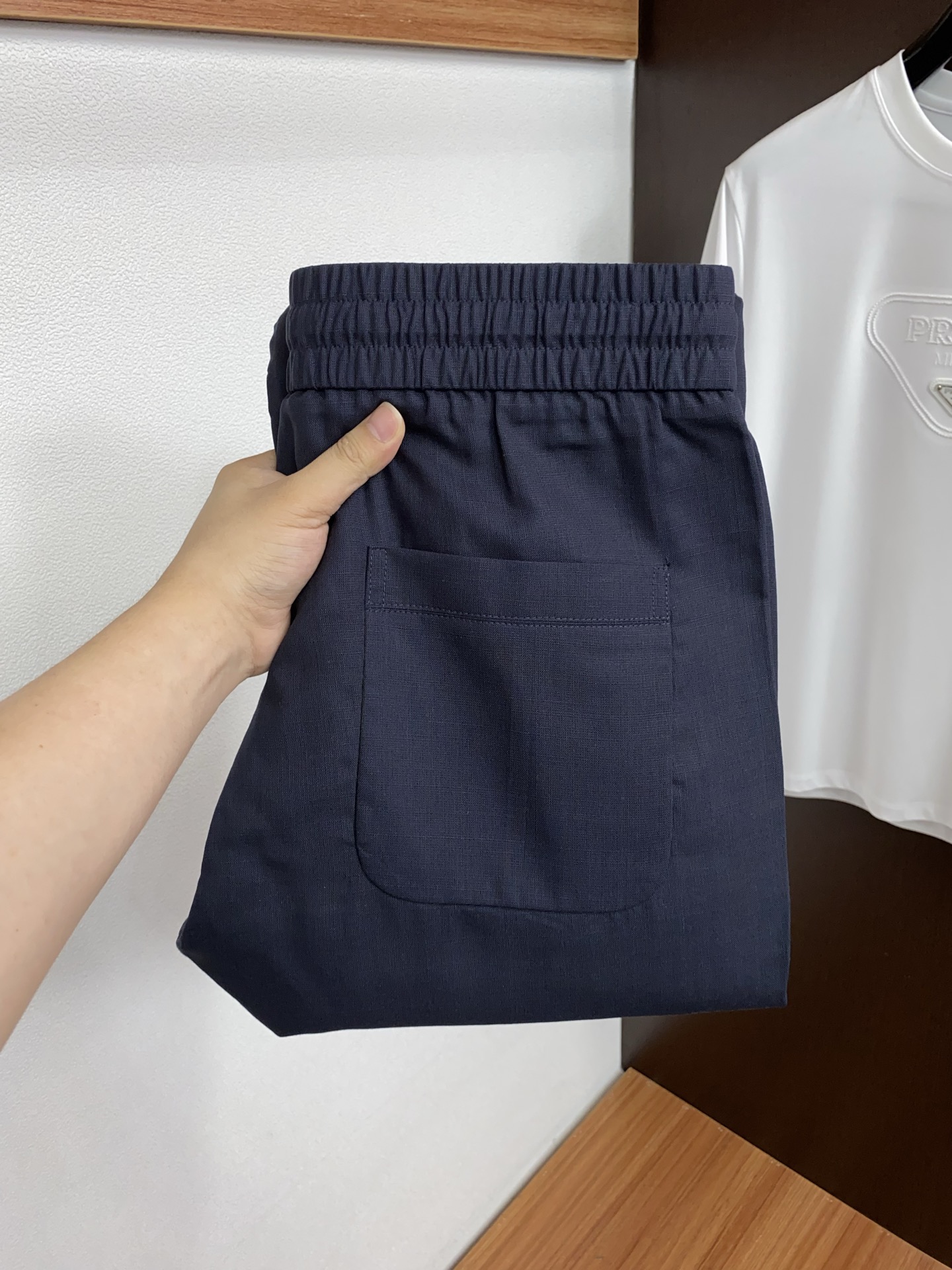 Loro Piana 诺悠翩雅 高端定制、2026早春最新款麻料休闲裤 柜台同步发售 原版定制复刻 客供