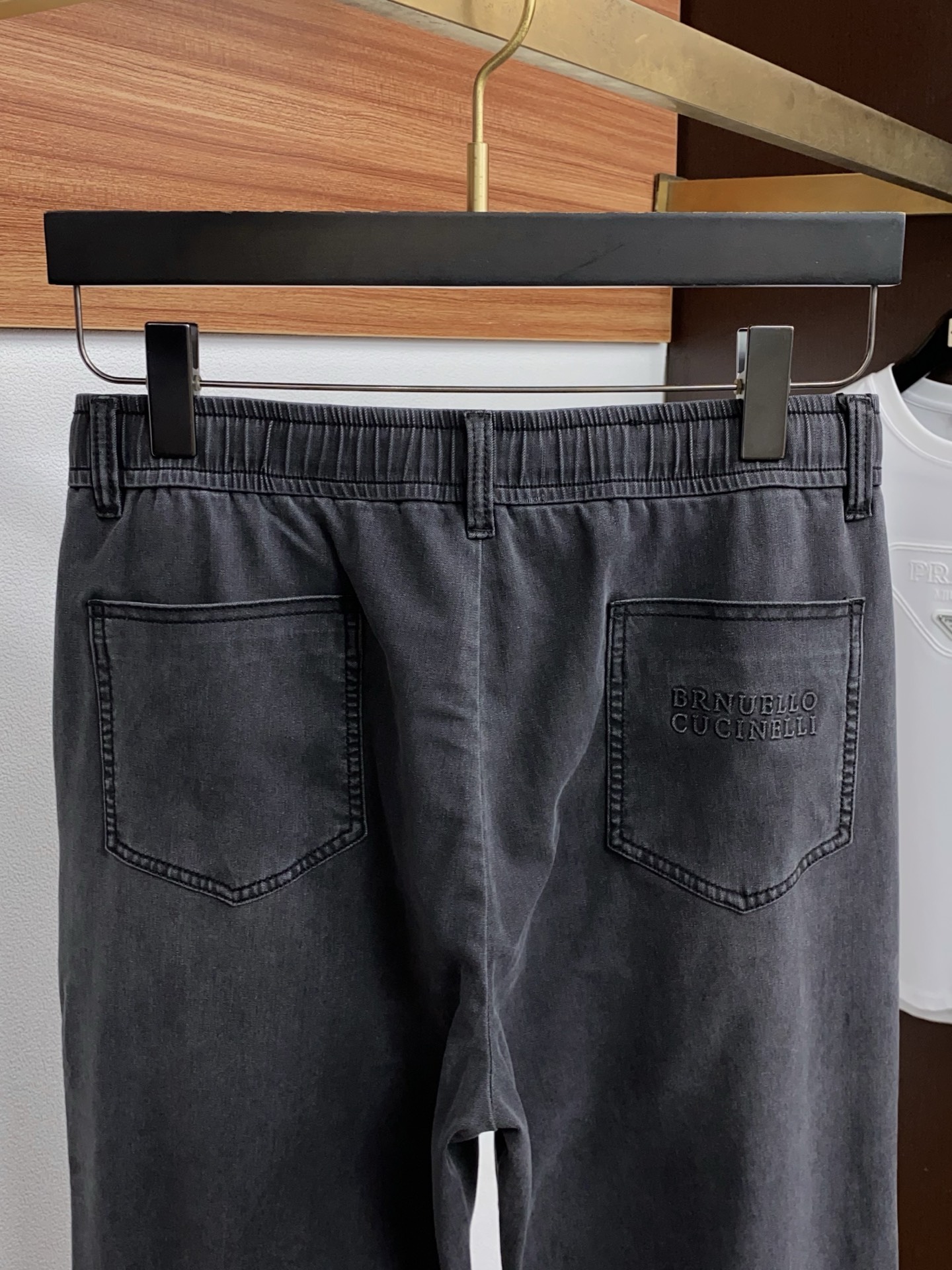 BC 高端定制、2026早春最新款牛仔休闲裤 柜台同步发售 原版定制复刻 客供五金辅料 原单品质 进口麻