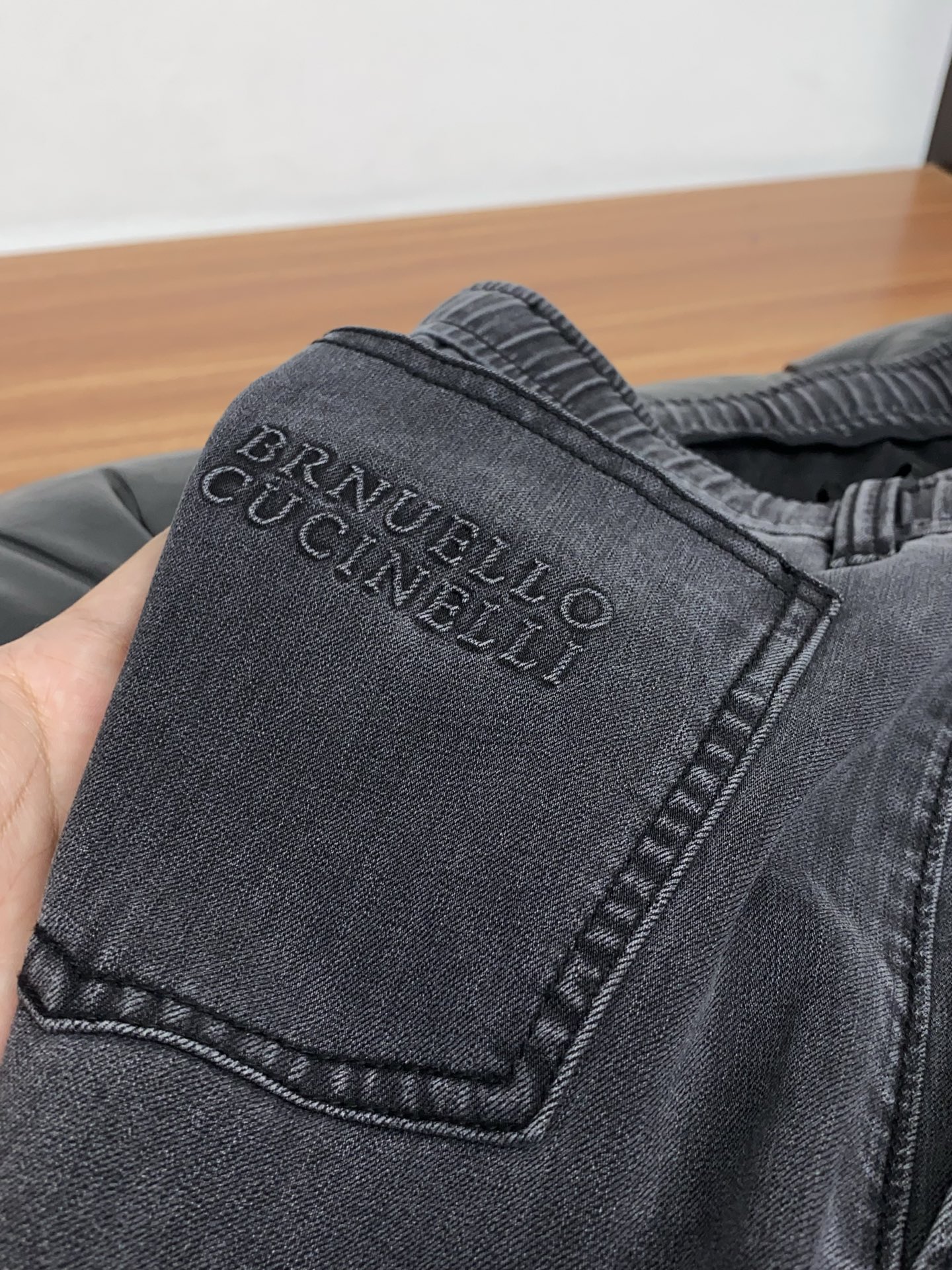 BC 高端定制、2026早春最新款牛仔休闲裤 柜台同步发售 原版定制复刻 客供五金辅料 原单品质 进口麻