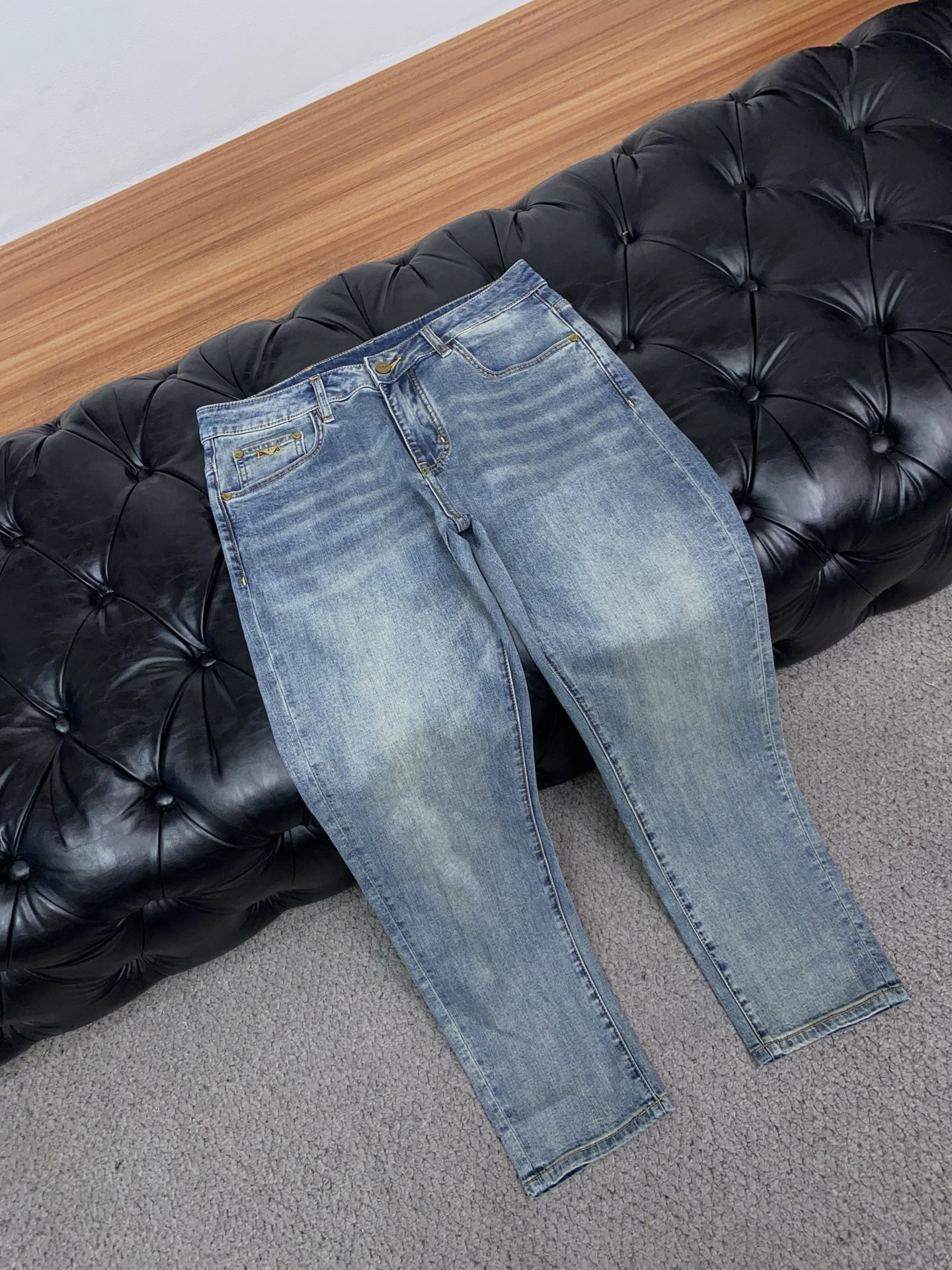 阿玛尼 高端定制、2026早春最新款牛仔裤 柜台同步发售 原版定制复刻 客供五金辅料 原单品质 进口牛仔