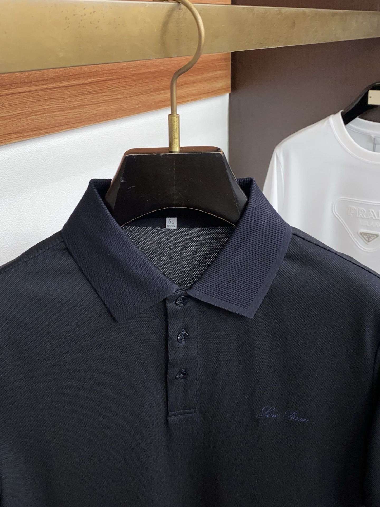 Loro Piana 诺悠翩雅 2026s经典时尚翻领 PoLo衫短袖 ，贸易公司渠道订单，简约大气，时