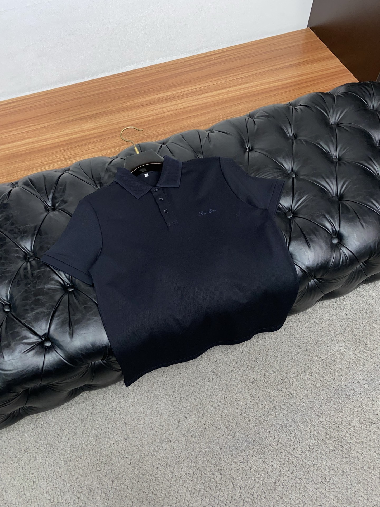 Loro Piana 诺悠翩雅 2026s经典时尚翻领 PoLo衫短袖 ，贸易公司渠道订单，简约大气，时