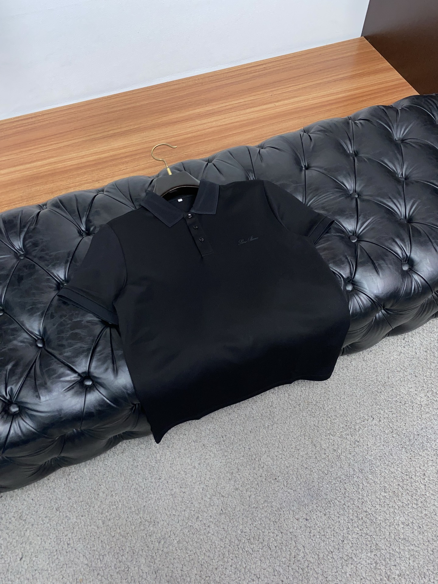 Loro Piana 诺悠翩雅 2026s经典时尚翻领 PoLo衫短袖 ，贸易公司渠道订单，简约大气，时